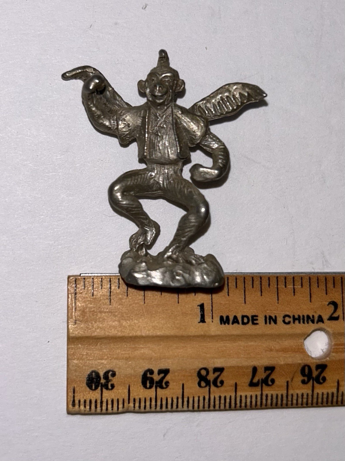 3 Comstock Pewter Wizard of Oz Figurines Glinda, Wicked Witch & Flying Monkey