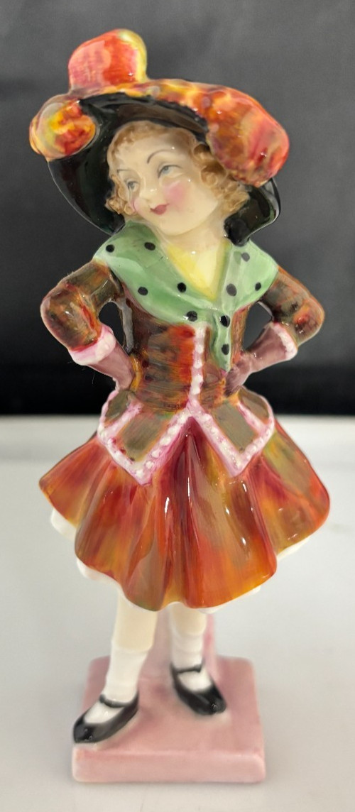 Royal Doulton Pearly Girl HN2036 Miniature Figurine Bone China England Vintage