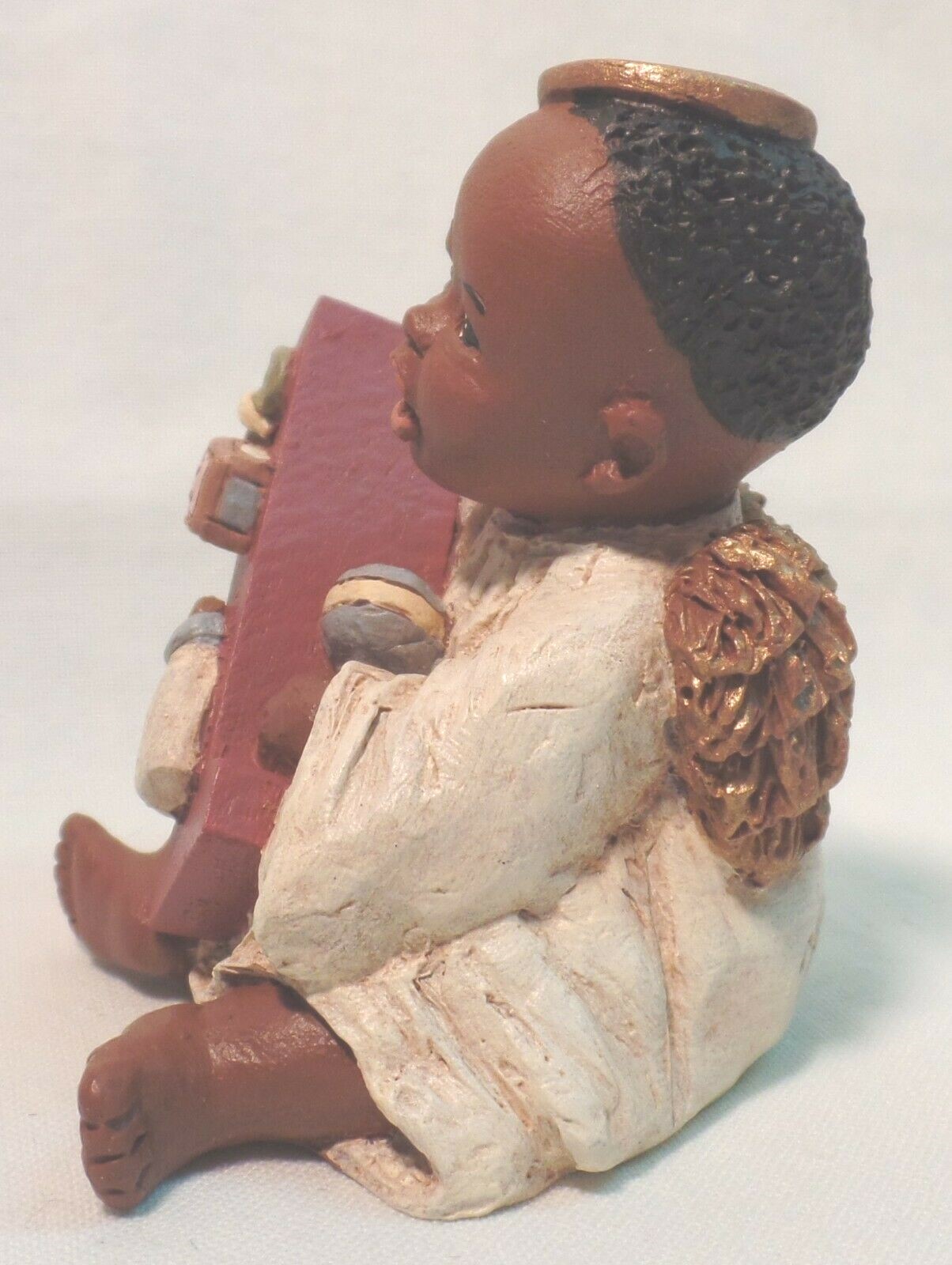 ALL GODS CHILDREN “CECE” 1997 MARTHA ROOT FIGURINE #22 GOD IS LOVE jdb