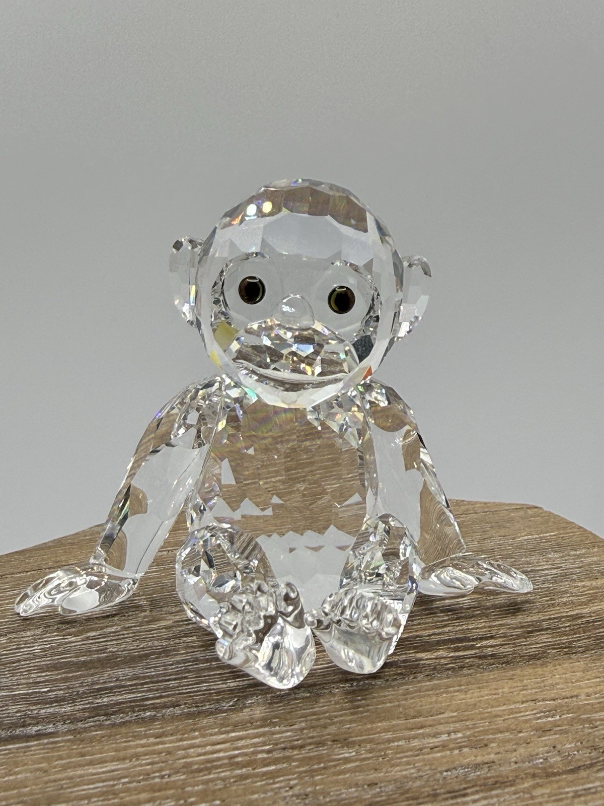 Swarovski – CHIMPANZEE A 7618 NR 000 001 Clear Crystal MIOB Never Displayed