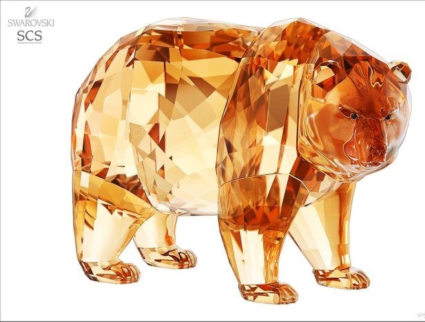 Swarovski SCS Annual Edition 2017 Bear Arcadia MIB #5384050/ 5229215