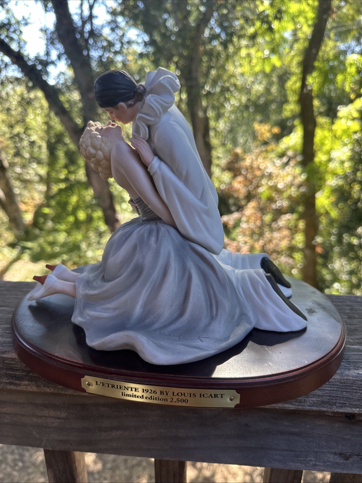 Louis Icart Figurine L’Etriente 1926
