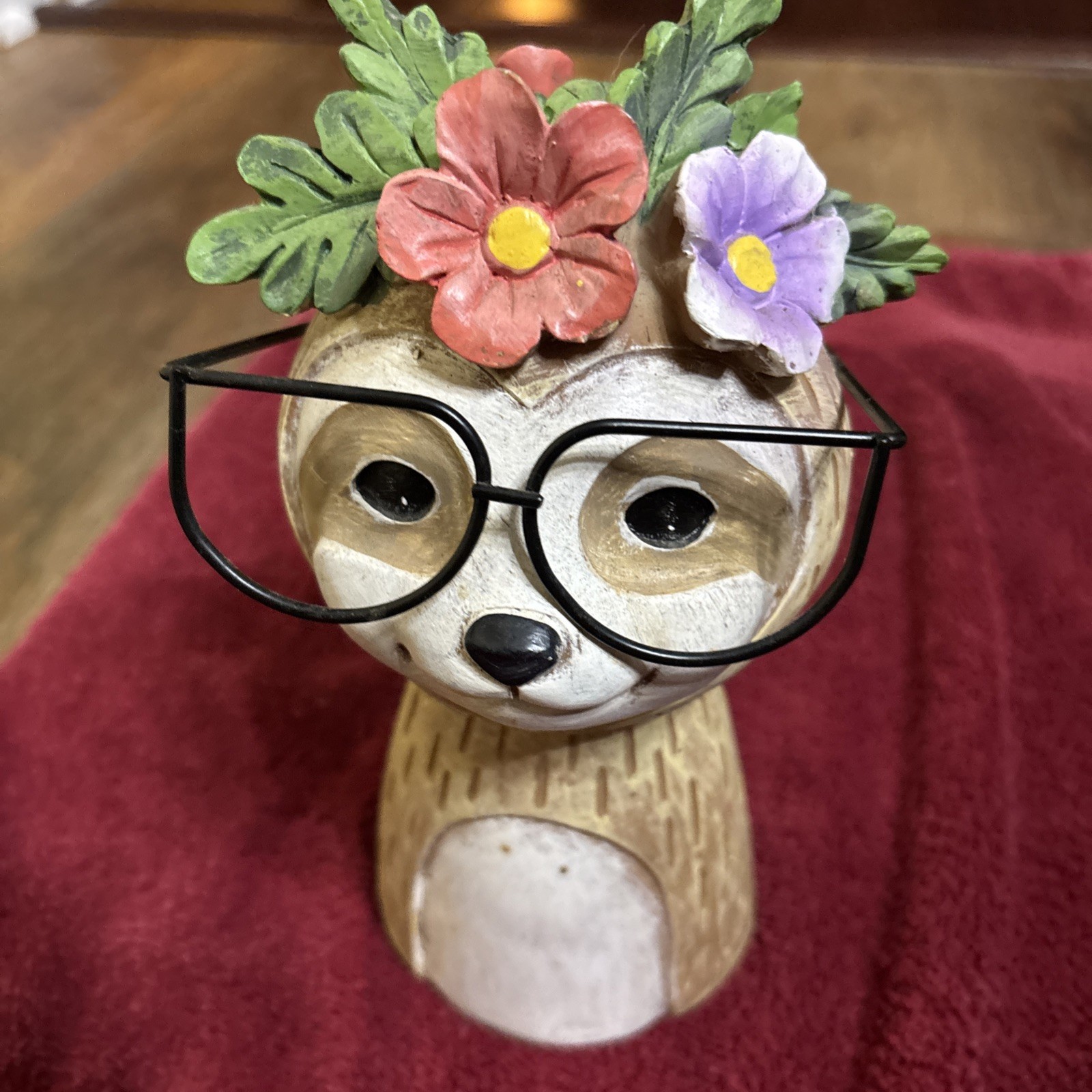 Indoor/Outdoor 8″ Resin Animal Sloth
