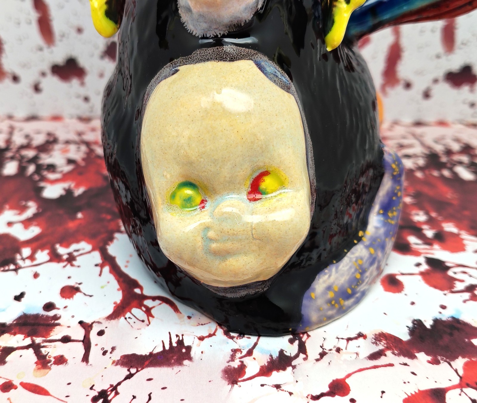 Assembly Line No. 13 – Original Handmade Ceramic Figurine Gothic Horror