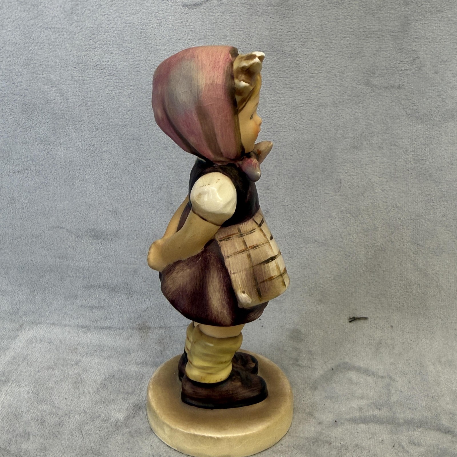 Vintage Goebel M.I. Hummel Which Hand Figurine Porcelain West Germany Marked