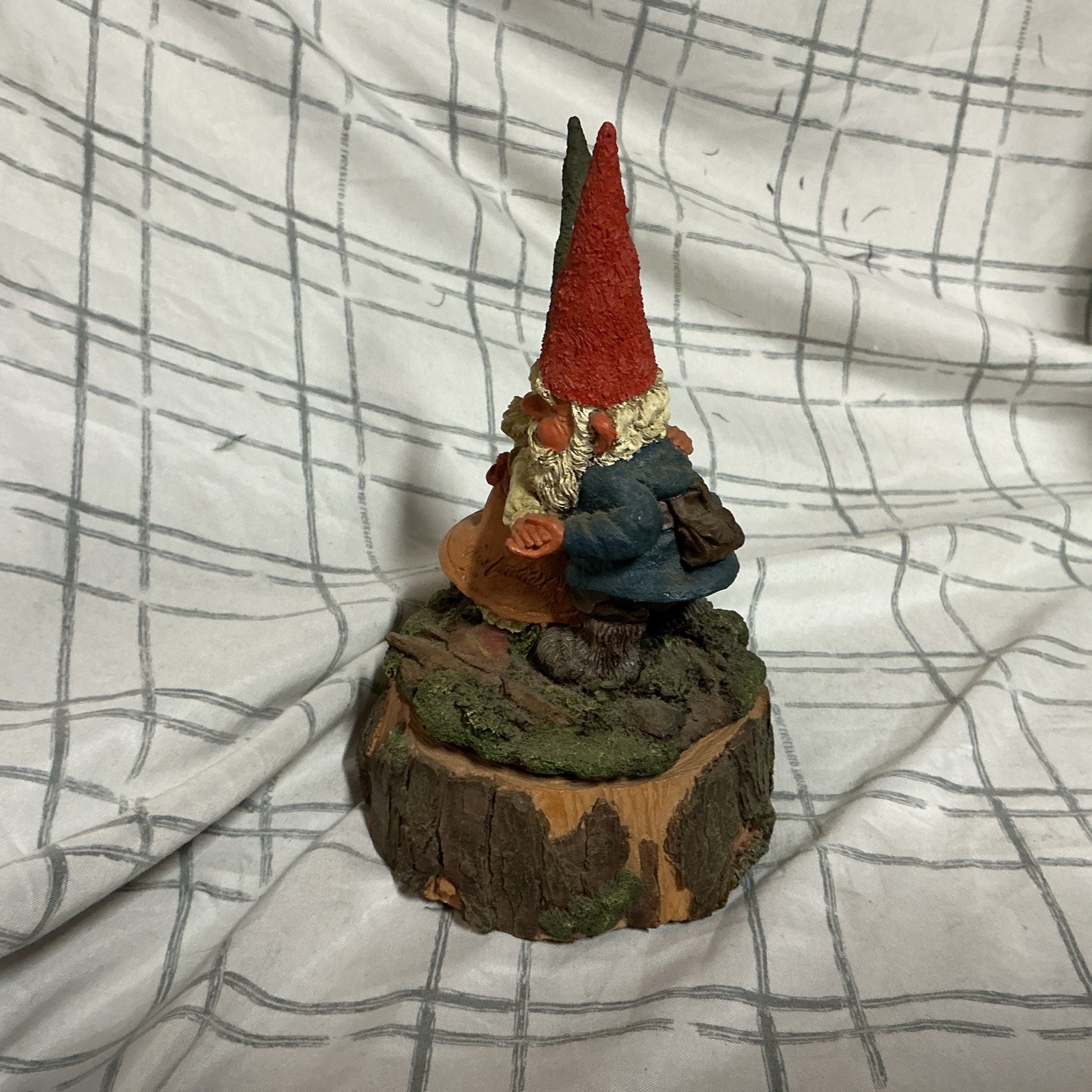 Rien Poortvliet Trudy & Frederick Gnome Revolving Music Box Anniversary Waltz