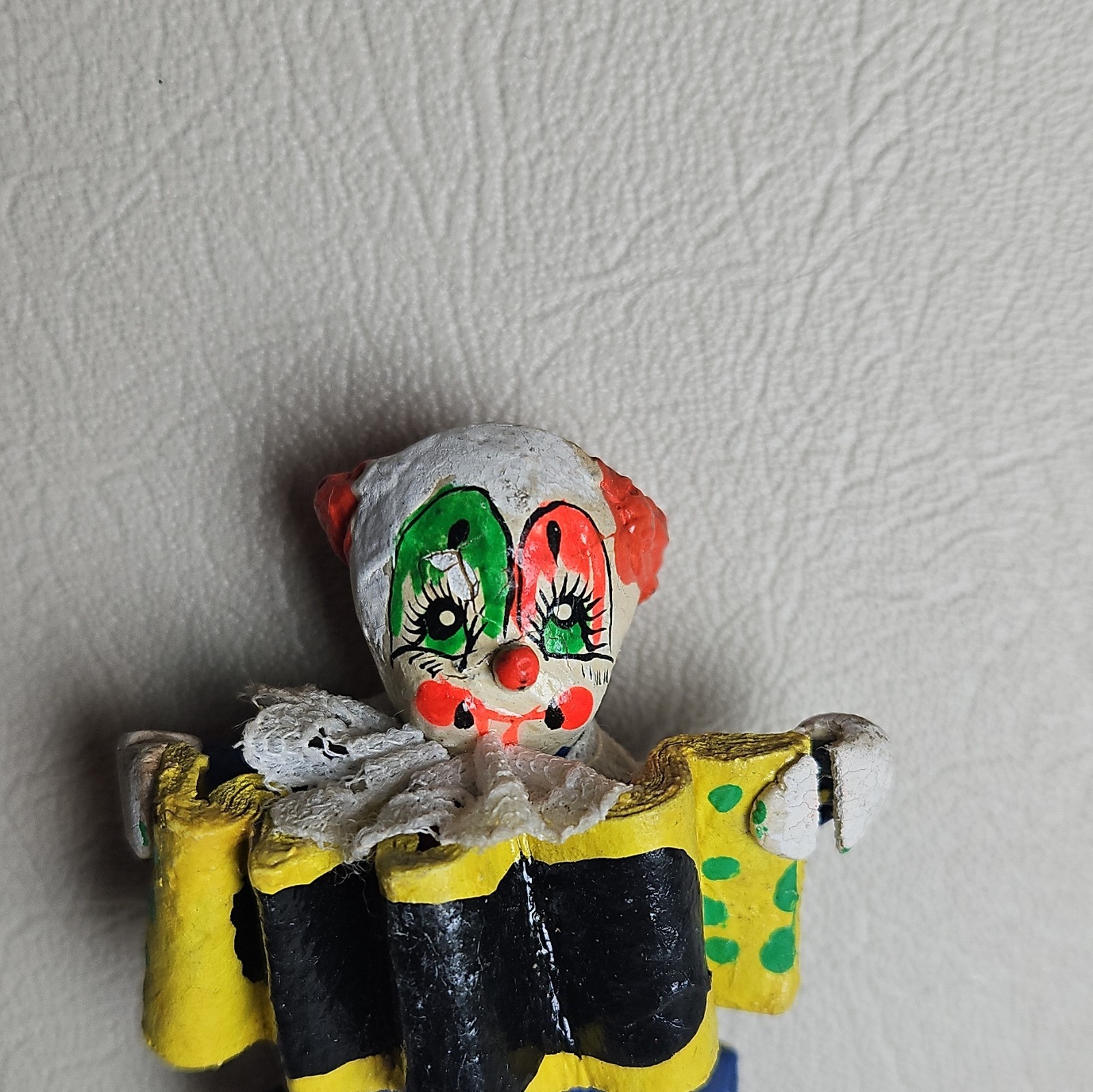 Definitely NOT Haunted Handmade & Hand-Painted Clown Figurine – ICP BOZO CIRCUS