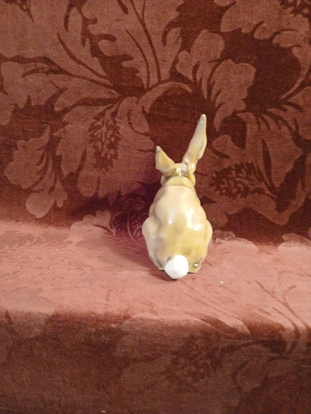 Vintage Porcelain Rabbit Figurine Designed By Hutschenreuther In Selb Germany