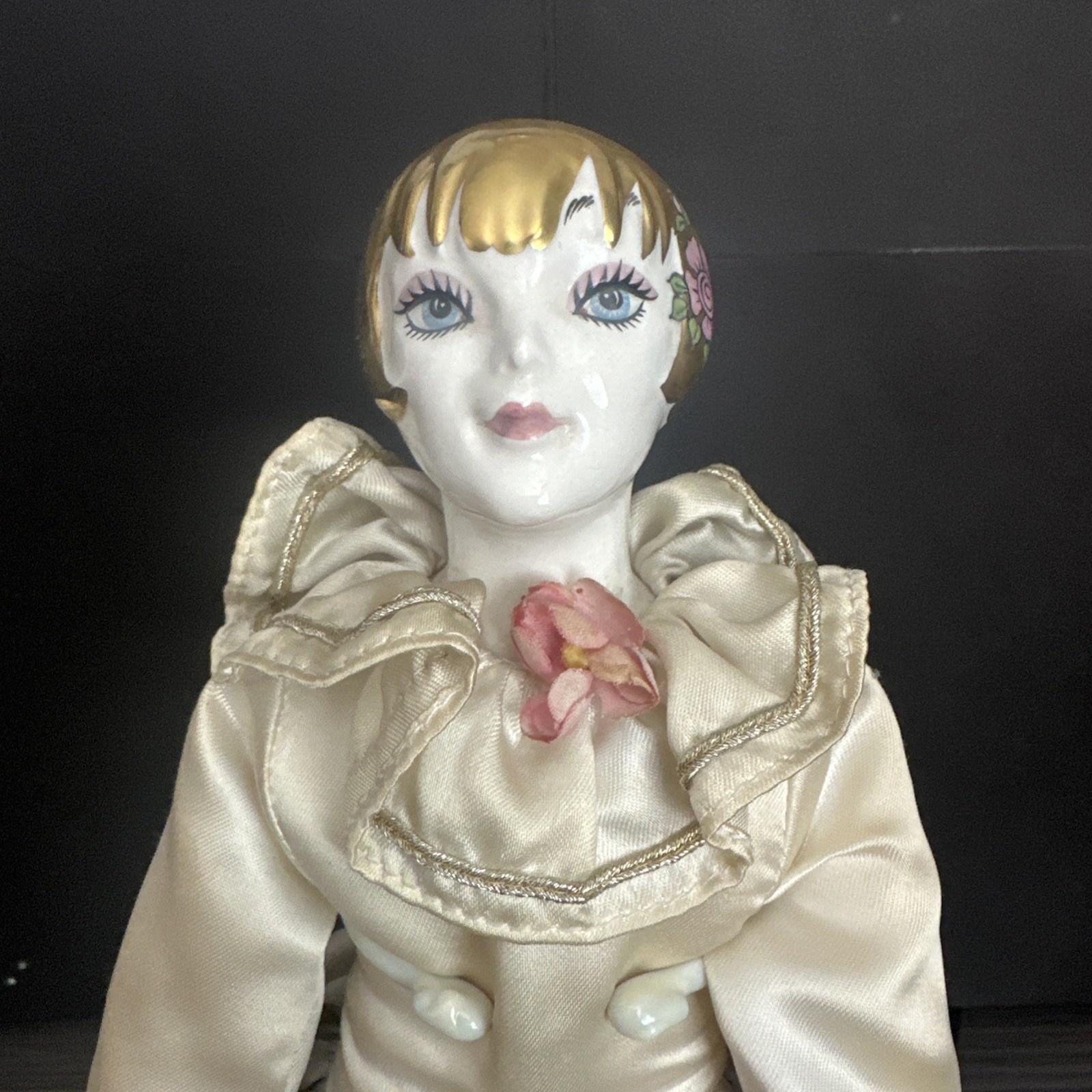 Vintage Goebel W Germany Aus Dem Hause Flapper Girl 1920s Style Boudoir Doll