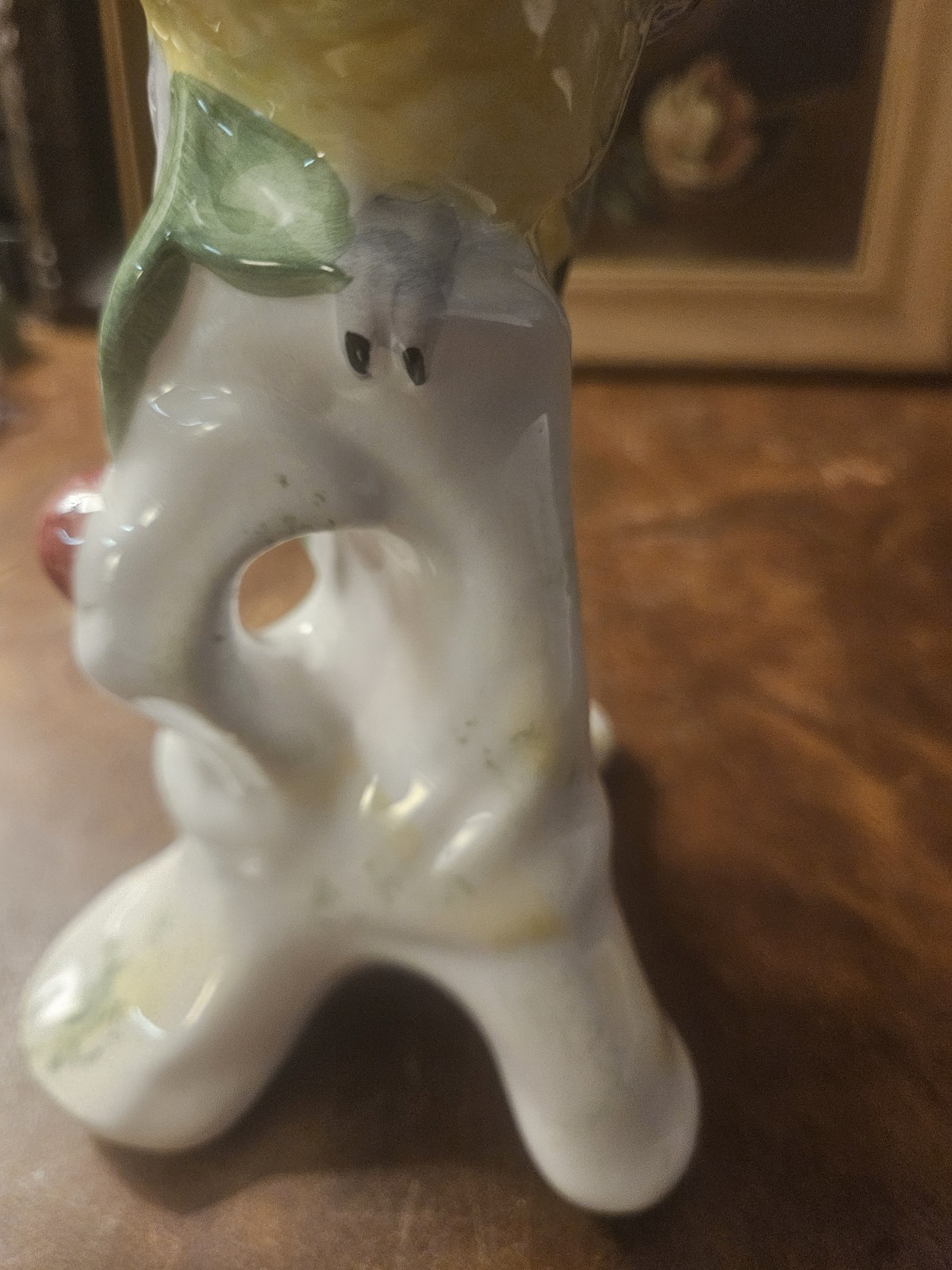 Chelsea House Parrot Figurine Italy 9 1/2″ Tall EUC 1980’s?