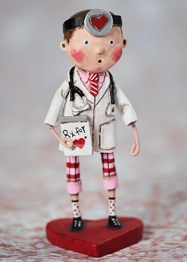 Lori Mitchell “Love Doctor” Valentine’s Day Series Collectible Figure NEW