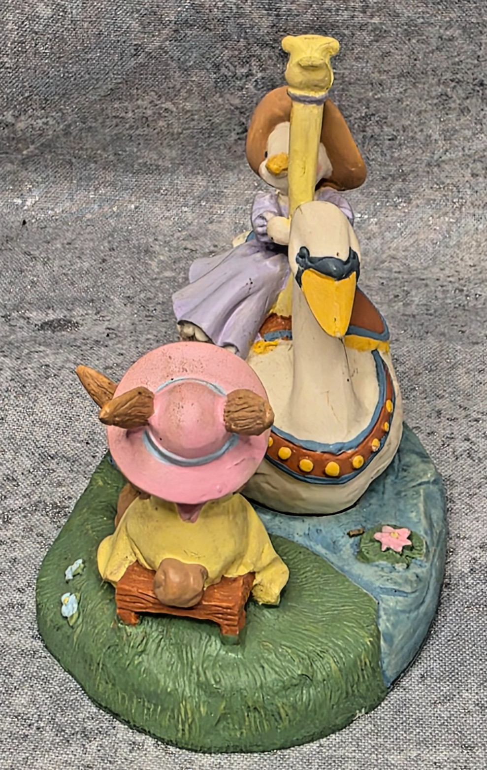 AVON 1993 Carousel Wonderland Miniature Collection “Waiting for Our Turn” Swan