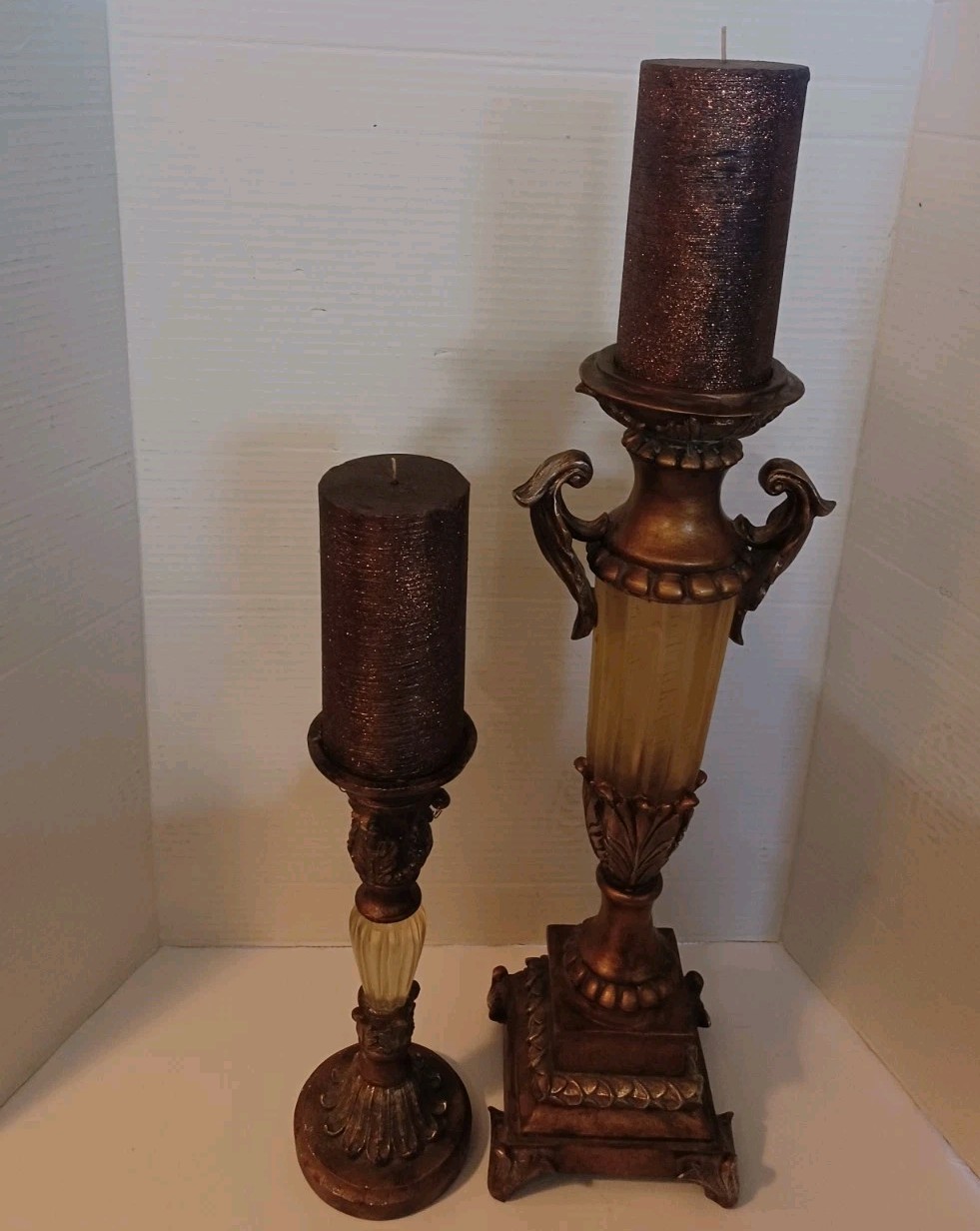 Vintage Beautiful 25″ & 18 ” Collectable Resin BEAUTIFUL