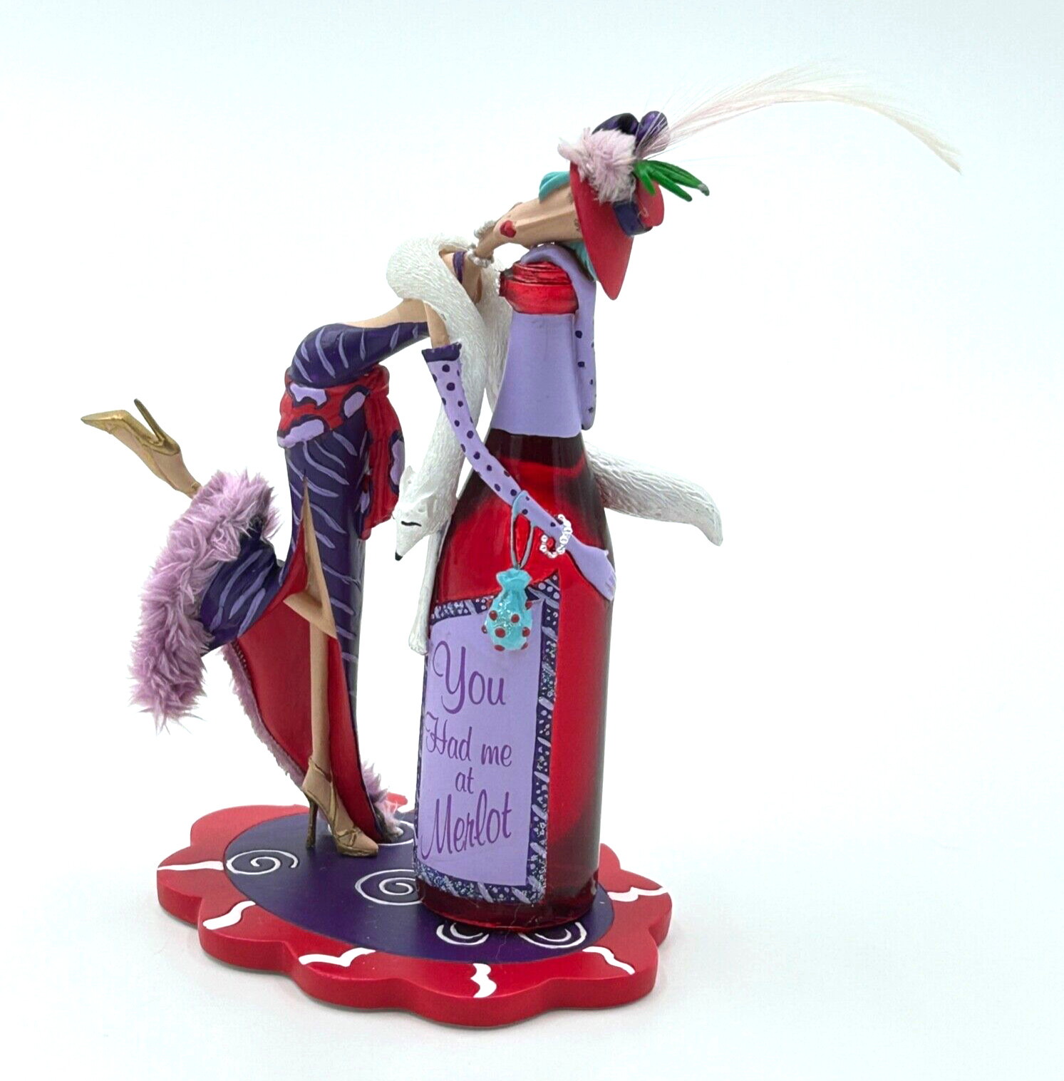Dolly Mama’s Dazzling Diva’s Collection Figurine “You Had Me At Merlot” Figurine