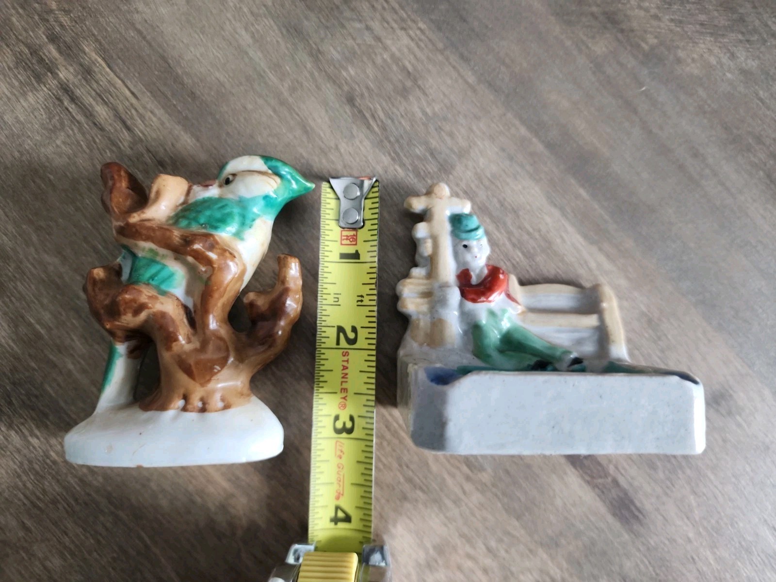 Vintage Porcelain Figures 2 Stamped Japan And 1 Occupied Japan