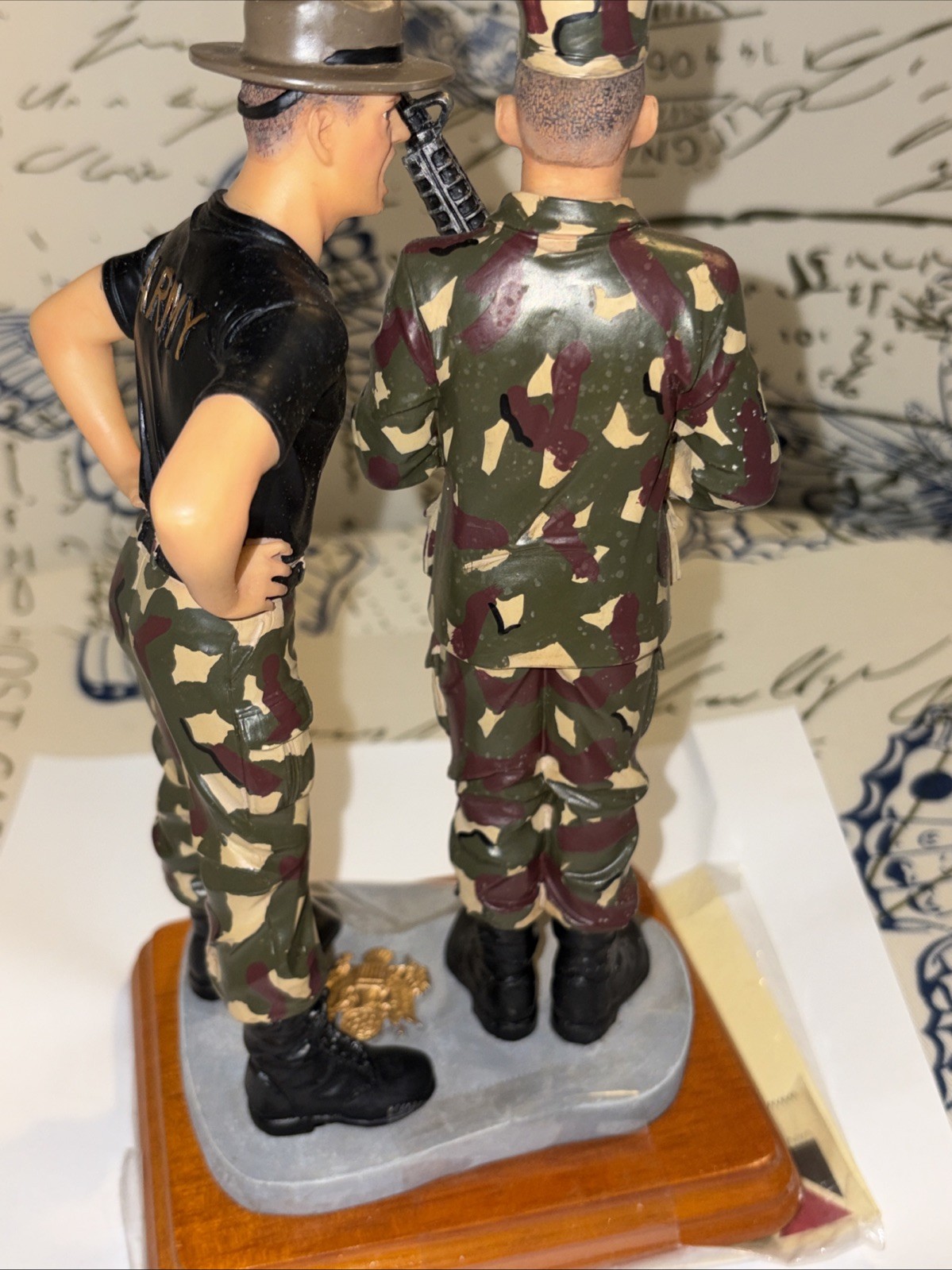 Vanmark American Heroes Military Collectible Motivation Drill Instructor Edw33