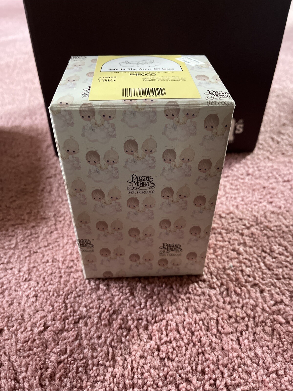 Precious Moments Safe in the Arms of Jesus Enesco #521922 Boy 1992 w/ Box