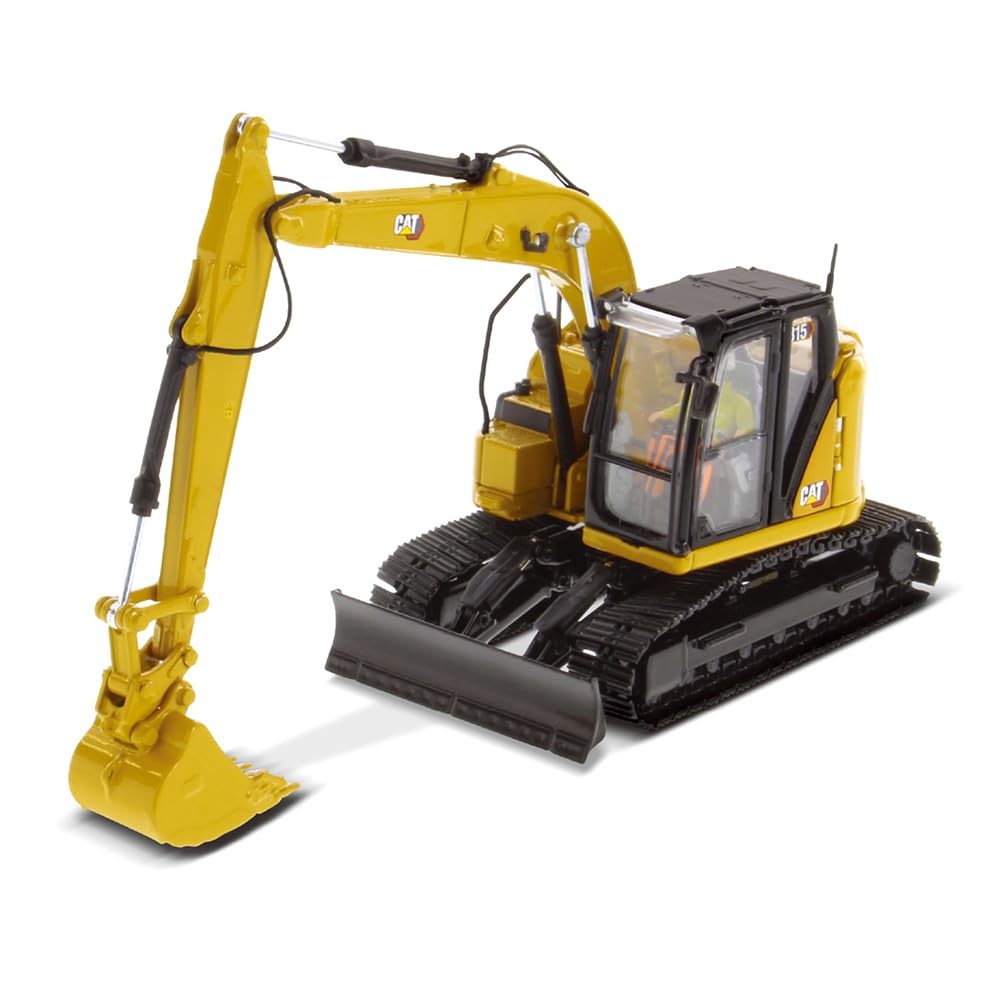 Diecast Masters Excavator 85957 High Line Plastic Yellow 75in 5 Functional 1 50