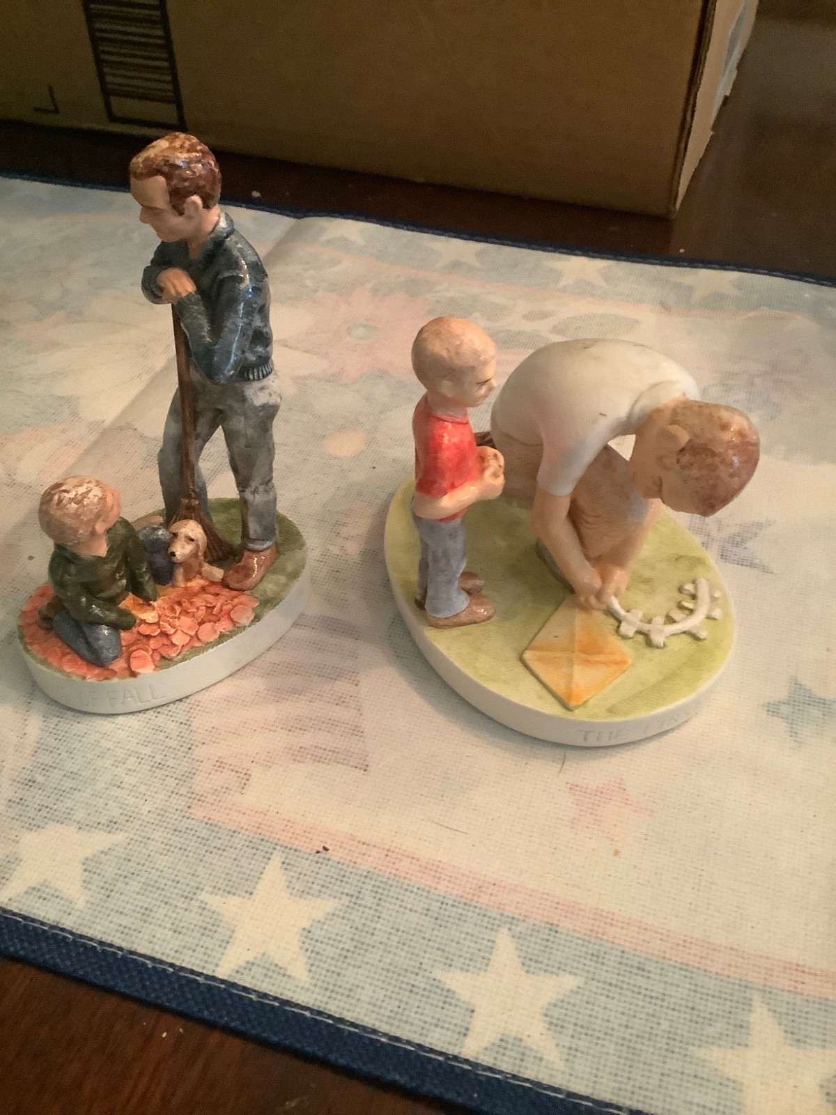 Sebastian Miniatures The First Days of Fall 1982 and First Kite