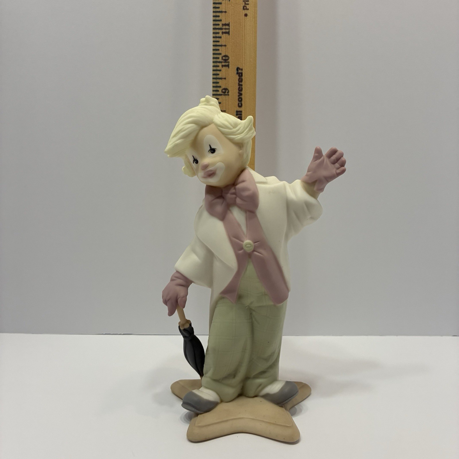 Lladro Family Daisa Golden Memories Boy Clown with Umbrella, 1993