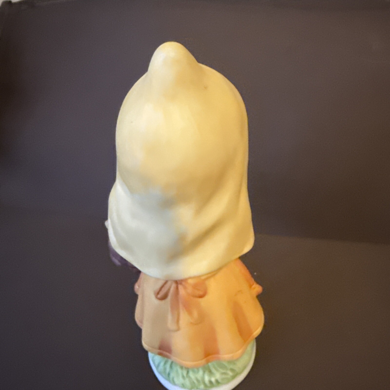 VTG Fine Quality Lego Porcelain Figurine Girl With Puppy in Basket Made in Korea