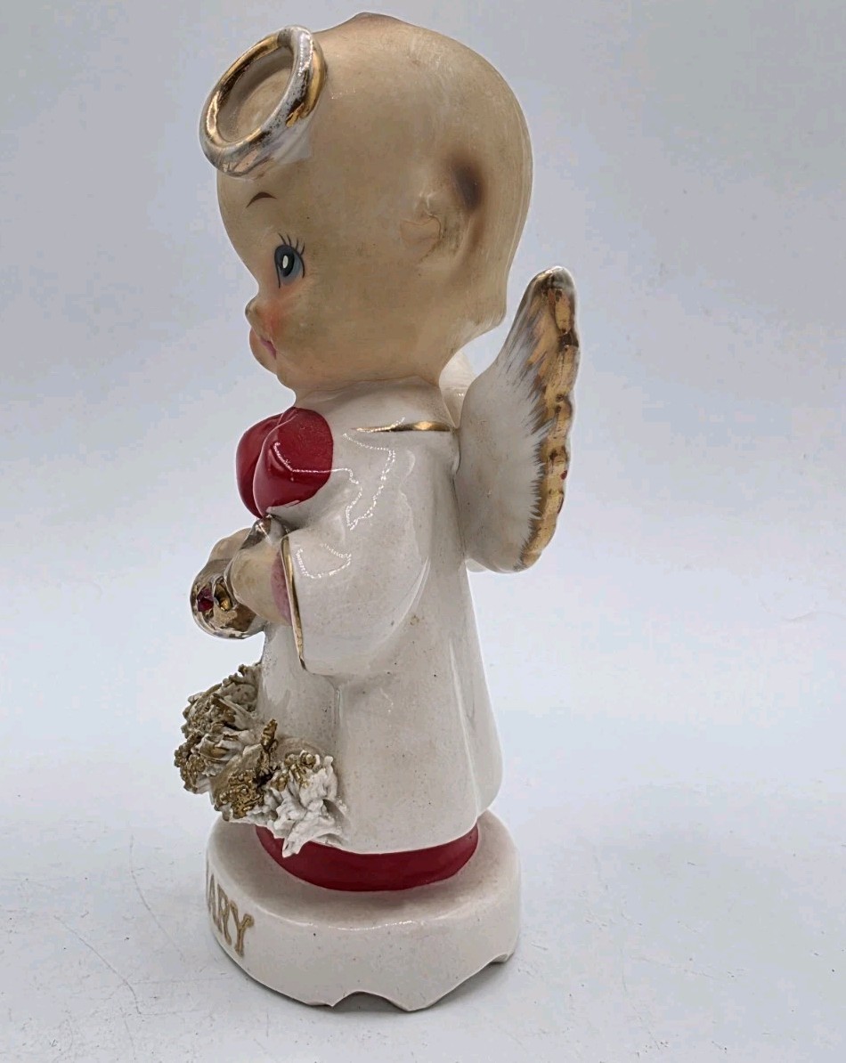 Vintage Arnart Kewpie Baby January Angel of the Month Japan Christmas Figure