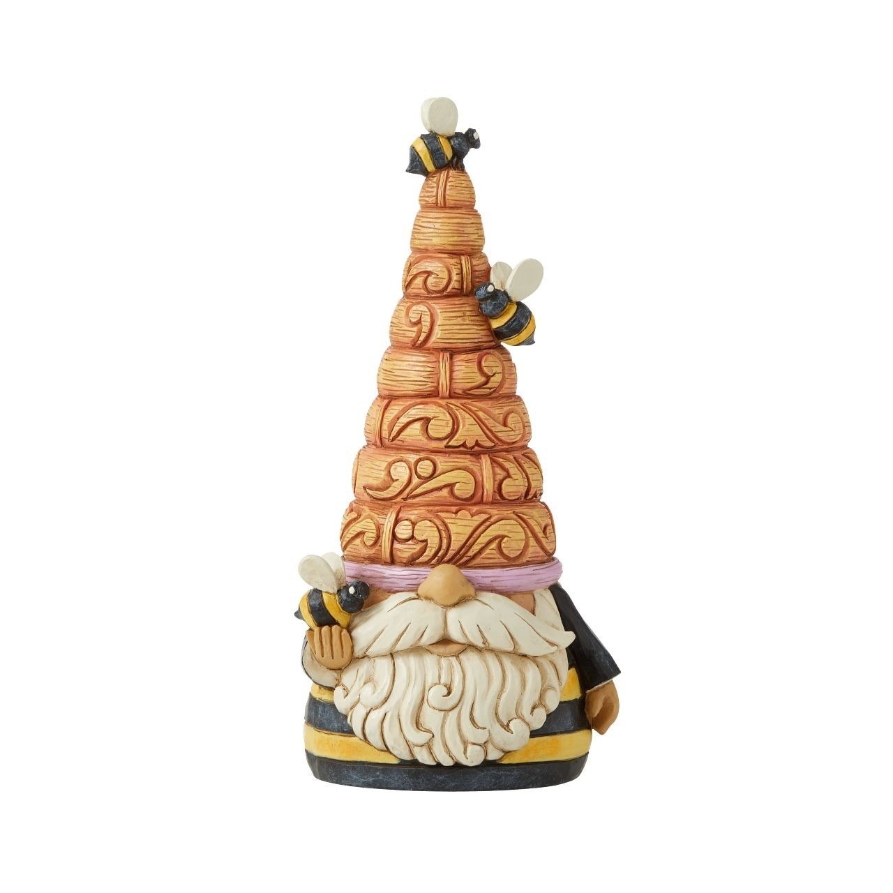 Jim Shore Bumblebee Gnome with Honeycomb Hat Save the Bees Figurine 6010287