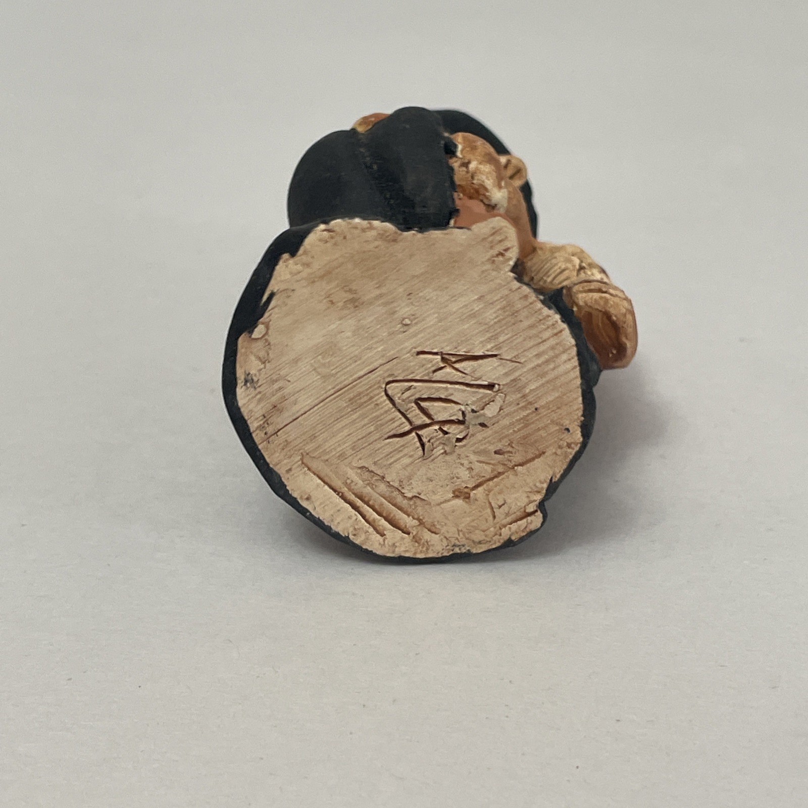 Rinconada Witch Holding Owl Figurine