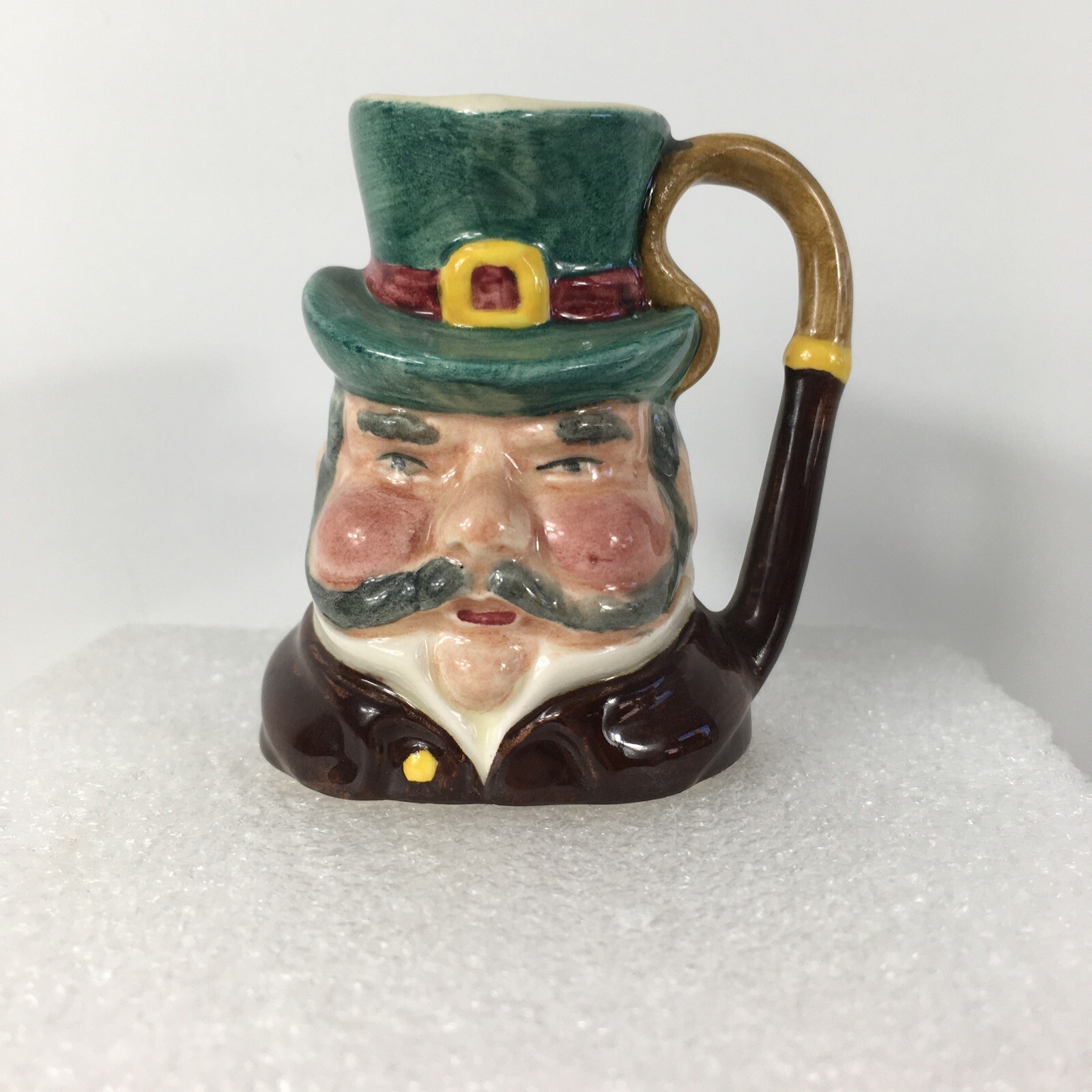 Sylvac Cabby Toby Mug Character Face Jug #4467 Creamer Cream Pitcher VTG England