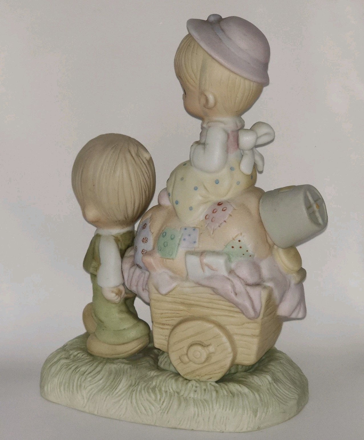 Vintage Precious Moments Walking By Faith 1979 Retired E3117 Jonathon & David
