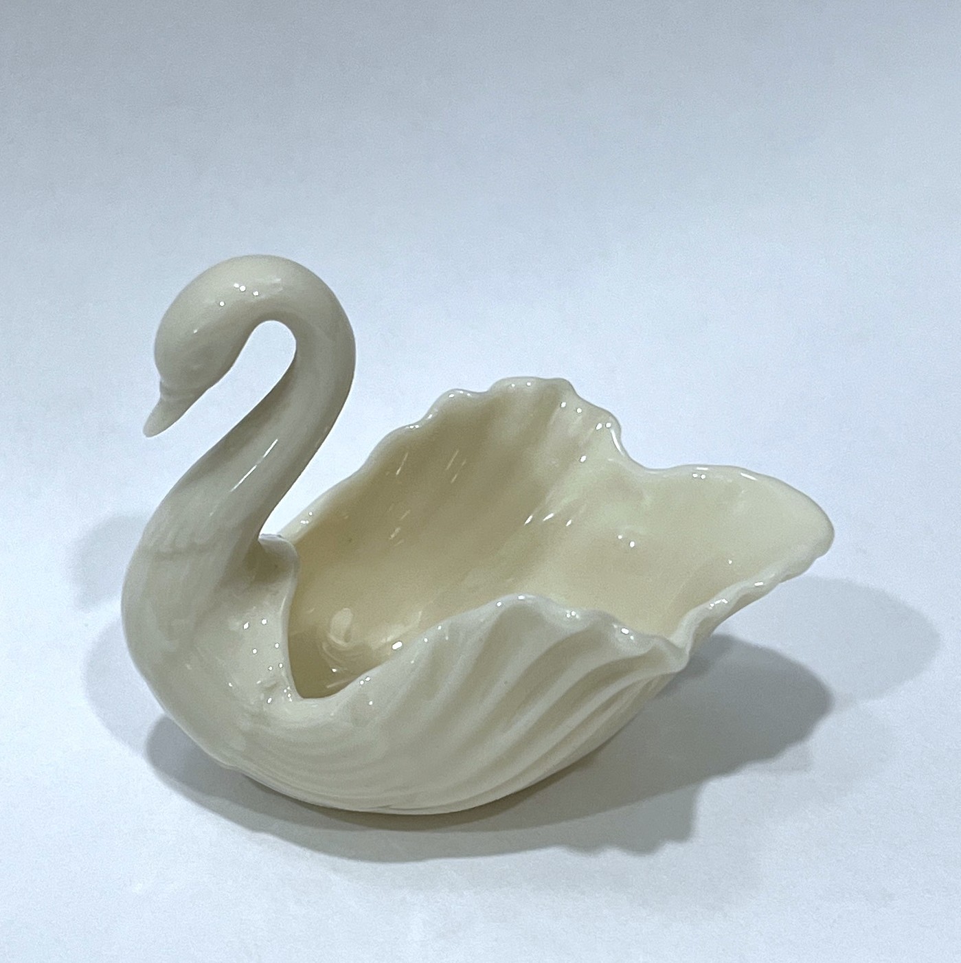 Vintage Lenox “To the Bride” Porcelain Swan Wedding Ring Trinket Dish Holder