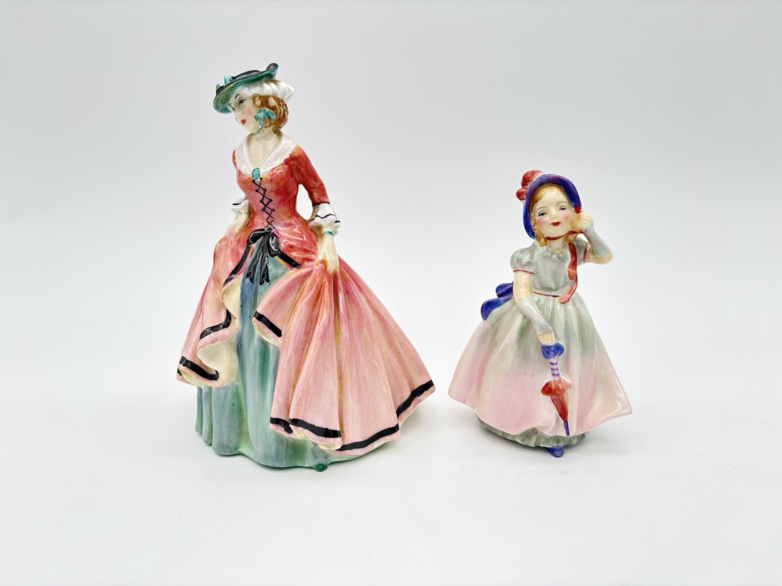 Royal Doulton “Sweet Suzy” & “Babie” – Bone China HN1918 Rare Figurine Excellent