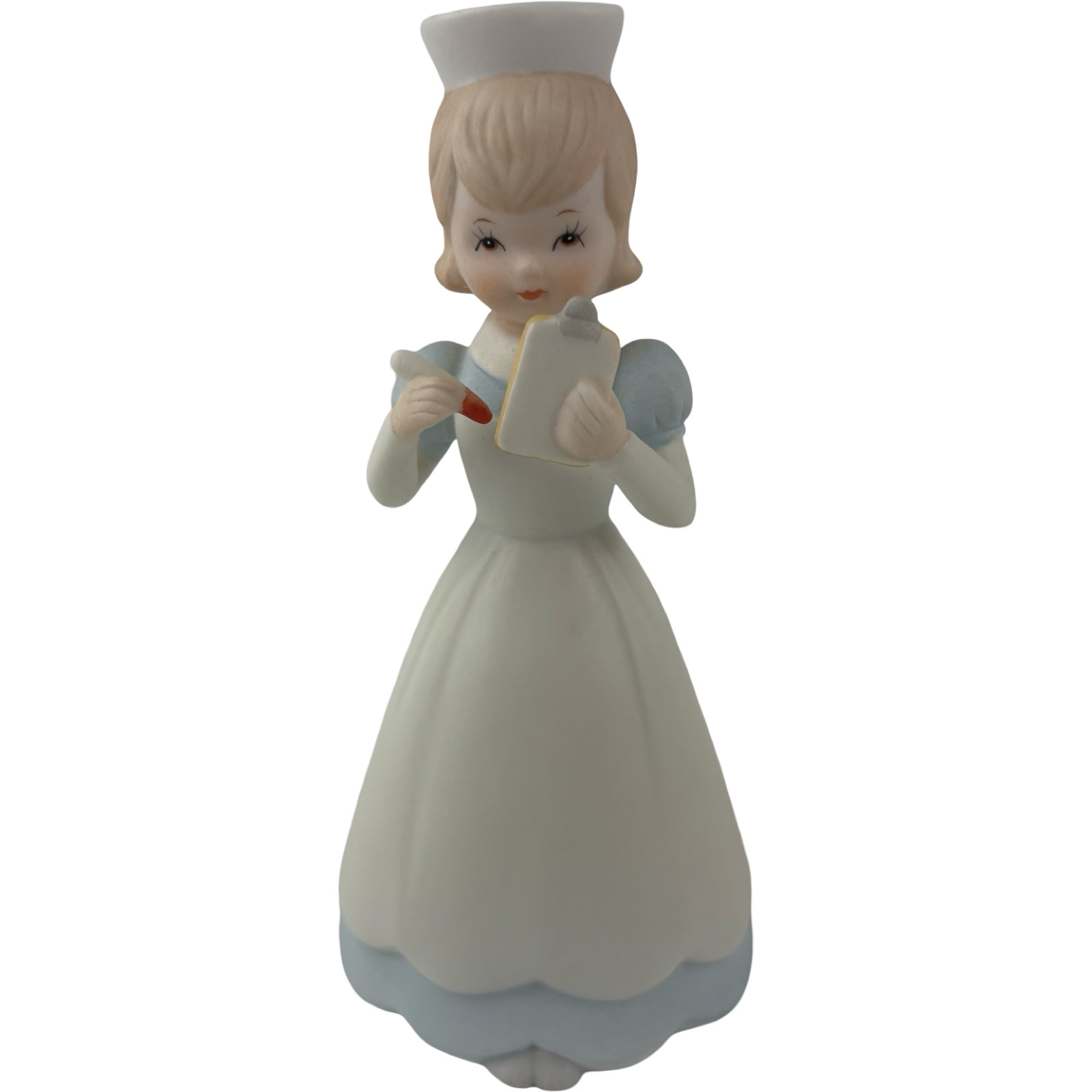 Geo Z Lefton Figurine Nurse Figurine Holding Medical Chart 04251 VTG Taiwan