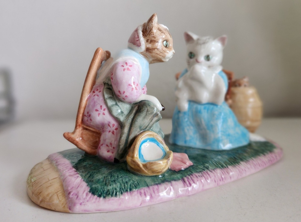 Rare Beswick Beatrix Potter Tableau My Dear Son Thomas Ltd Edition Hard to Find