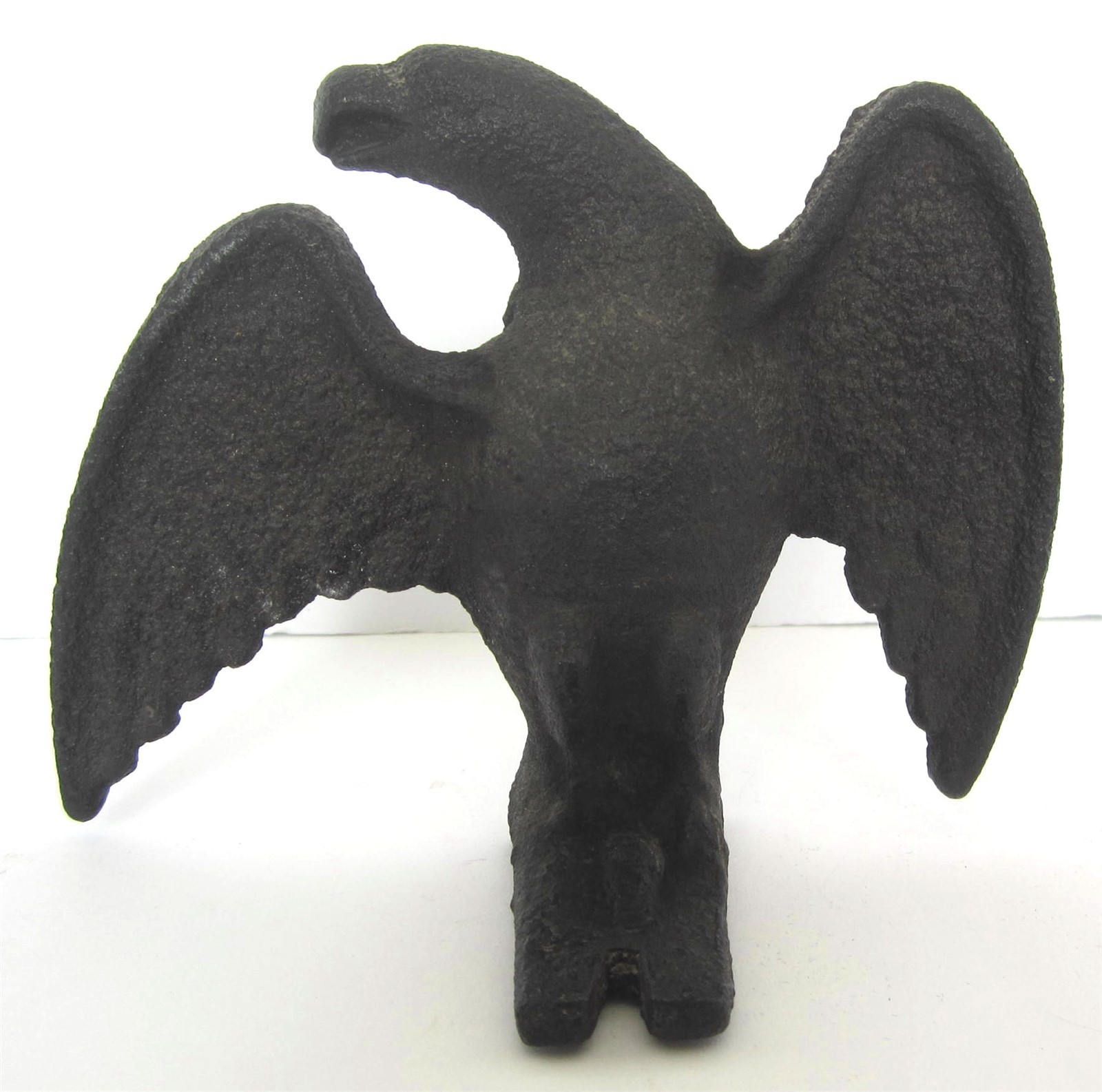 VINTAGE BLACK CAST IRON SNOW EAGLE ROOF ICE GUARD
