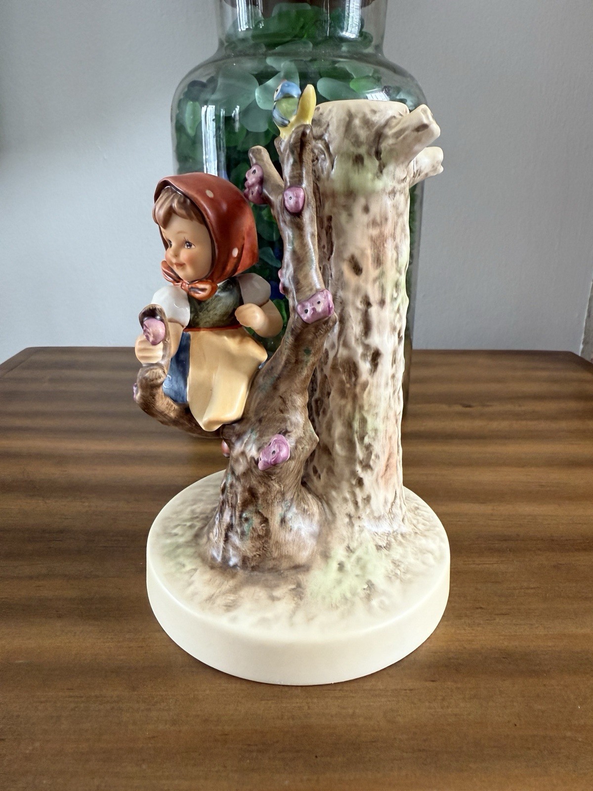 Goebel Hummel Apple Tree Girl Figurine / Candle Holder