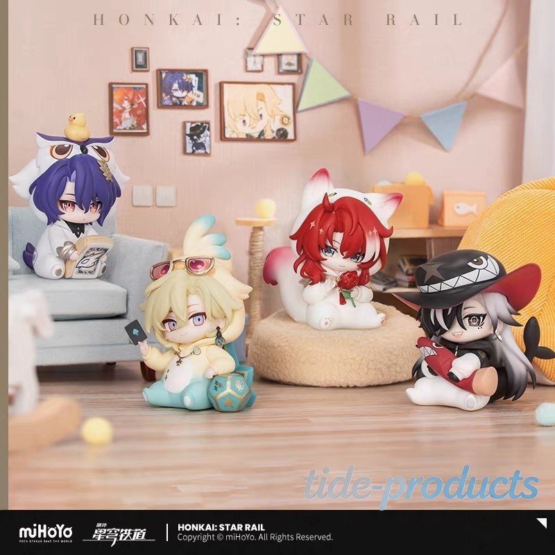 miHoYo Official Honkai: Star Rail Boys Dorm Figures Aventurine Jing Yuan Blade
