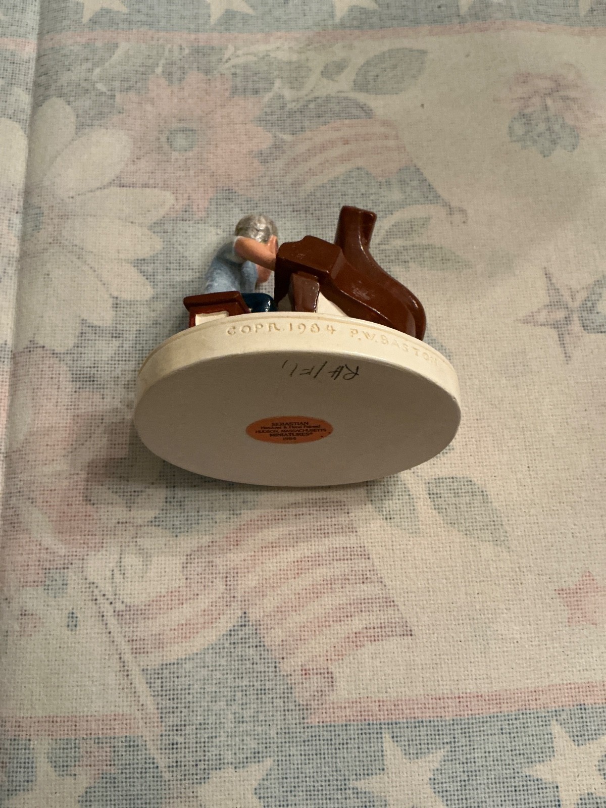 Sebastian Miniature 1884 Harry S Truman COPR. 1984 Number 3121 By P W Baston Box