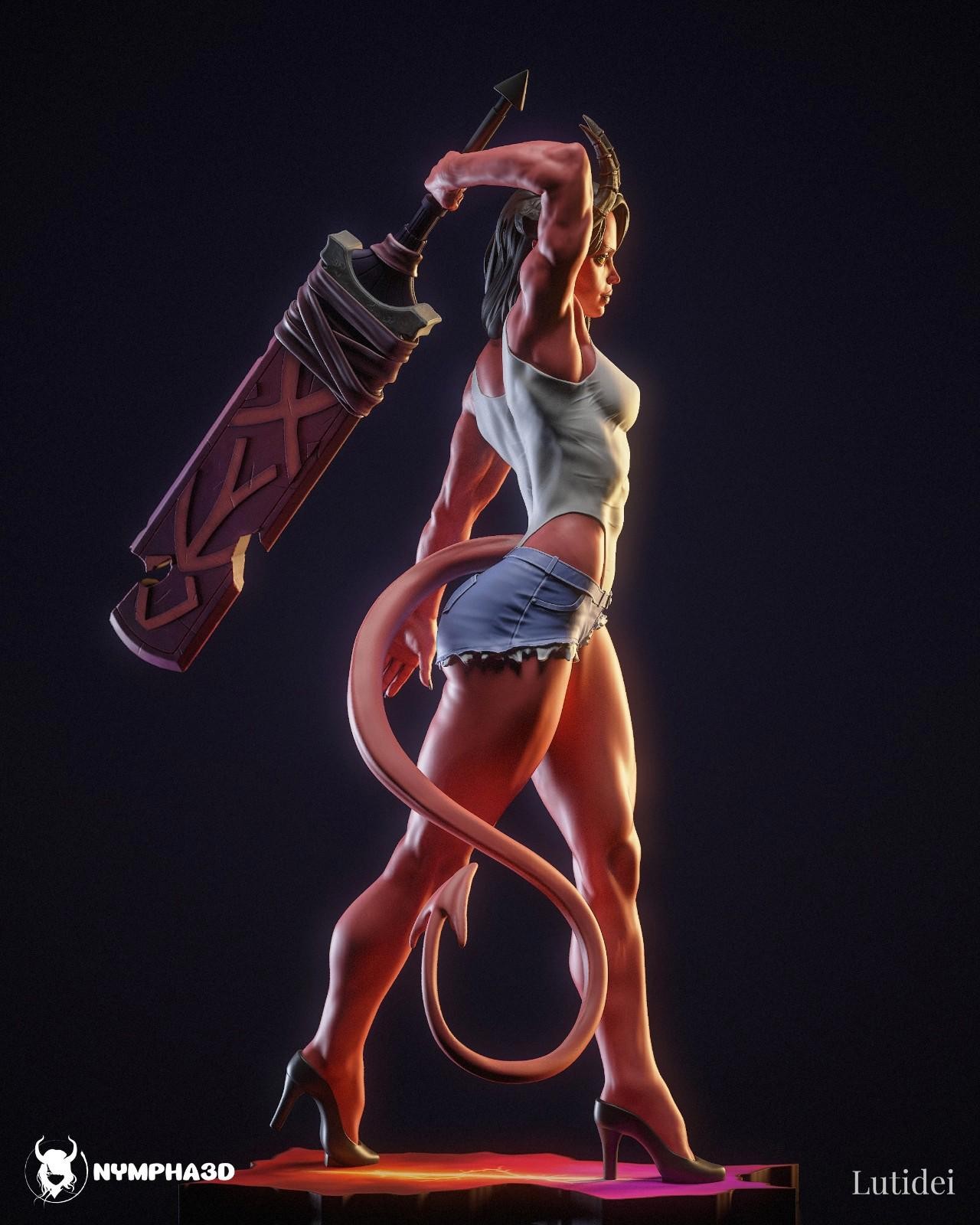 Malevola (Dispatch) | Original Character | UNPAINTED | 1/6 Scale Resin Kit
