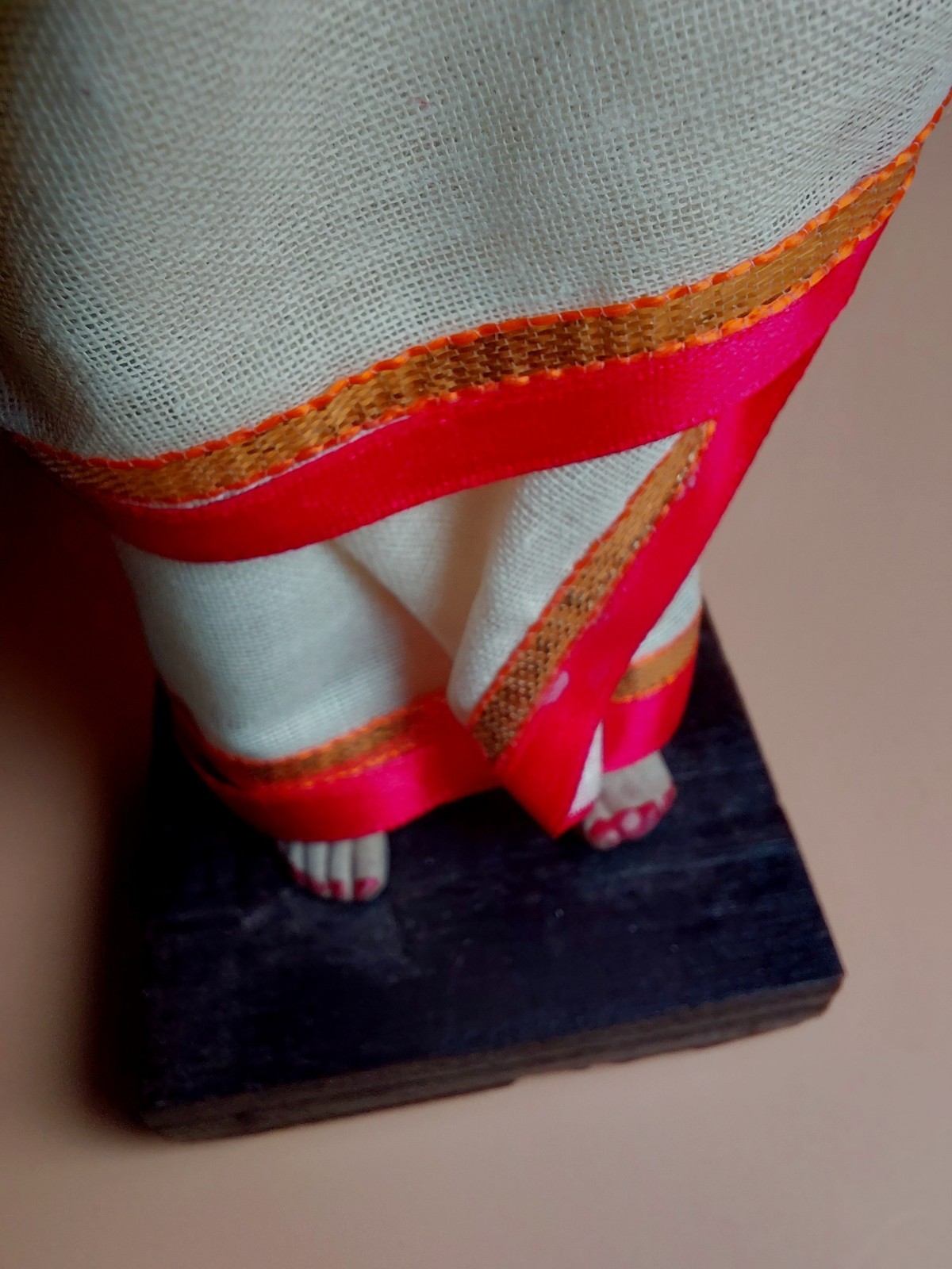 Vintage Handcrafted Traditional Indian Wedding Doll Couple