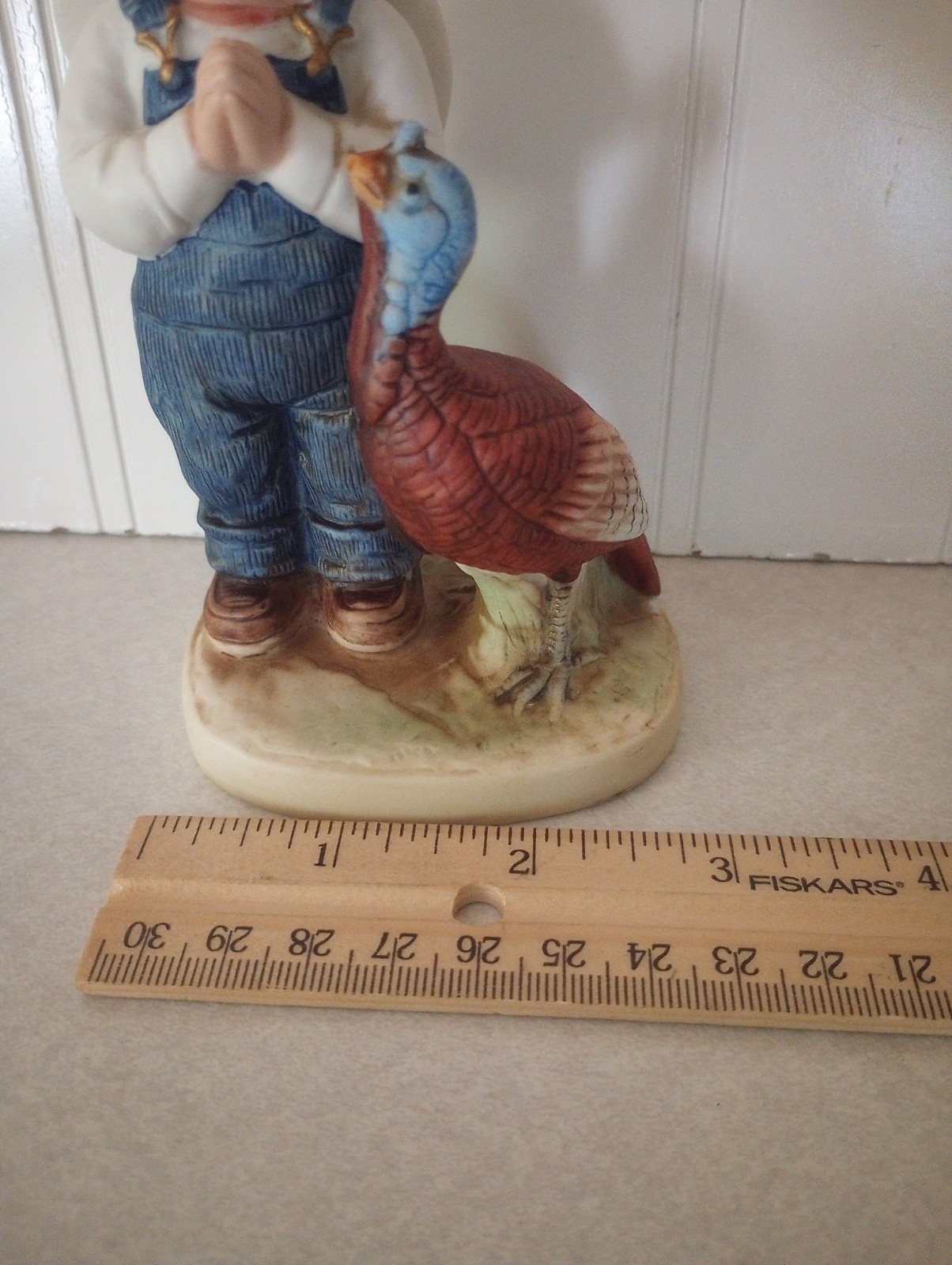 VINTAGE 1985 HOMCO DENIM DAYS RETIRED BOY AND TURKEY RETIRED