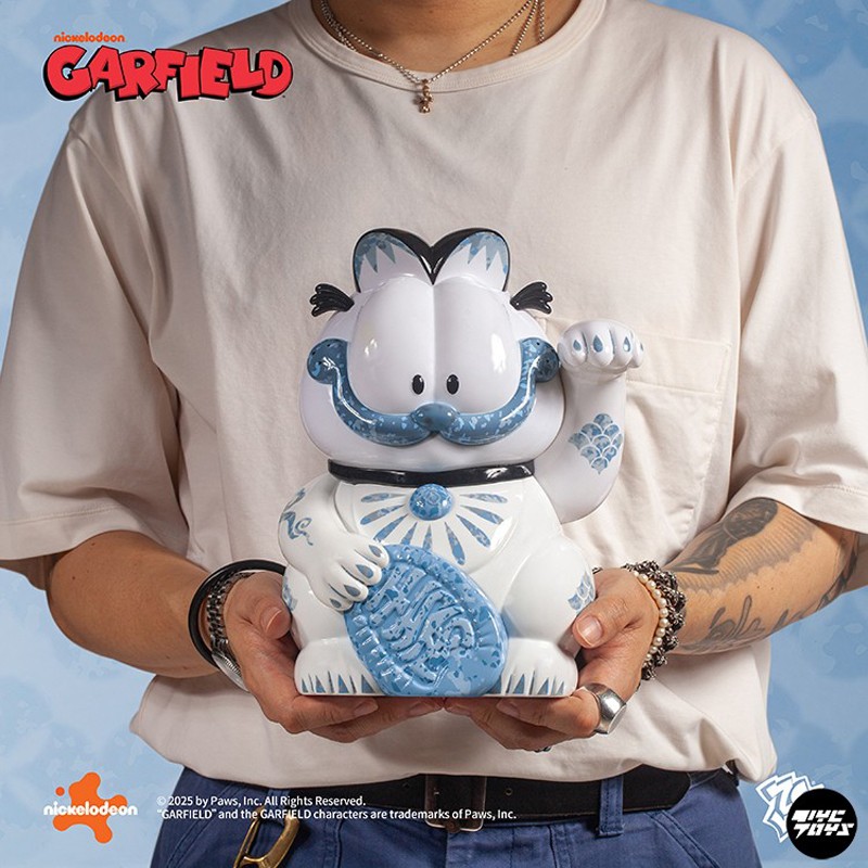 ZCWO FOOLS PARADISE FORTUNE GARFIELD BLUE MARBLE Fashion Model 26cm New Stock
