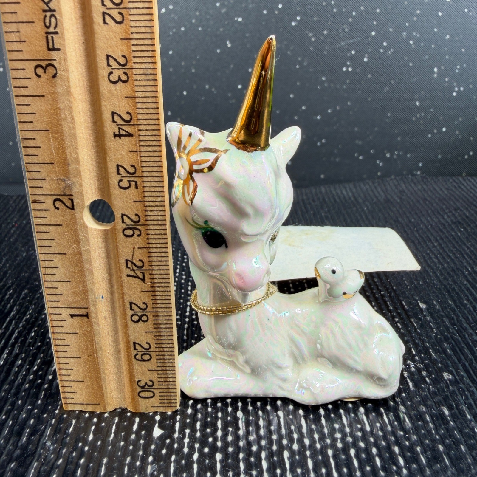 Madeline Collection Iridescent Ceramic Unicorn Figurine Gold Horn Las Vegas NV