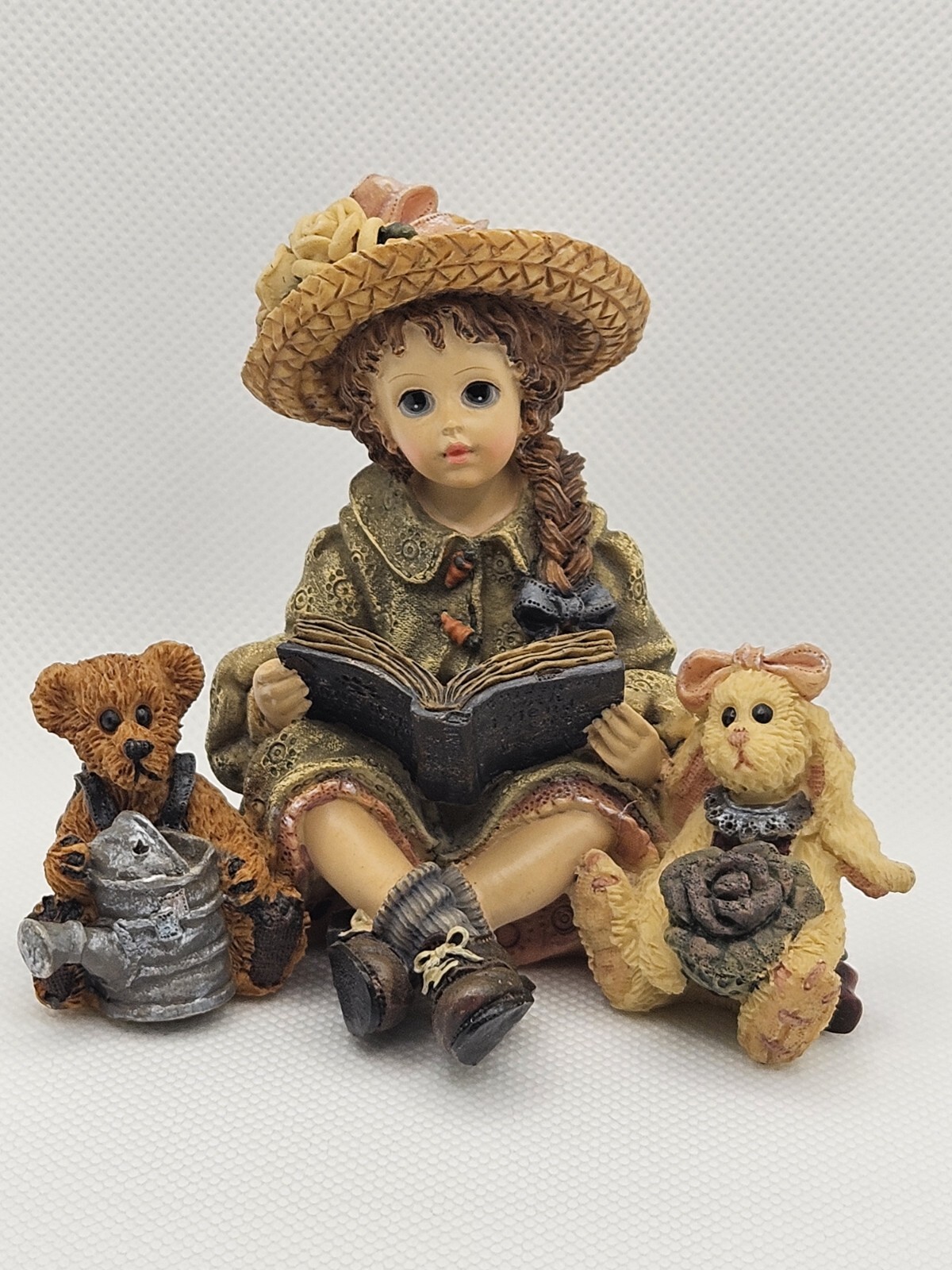 Boyds Bears Figurine Yesterday’s Child Dollstone Collection Julia With Emmy…