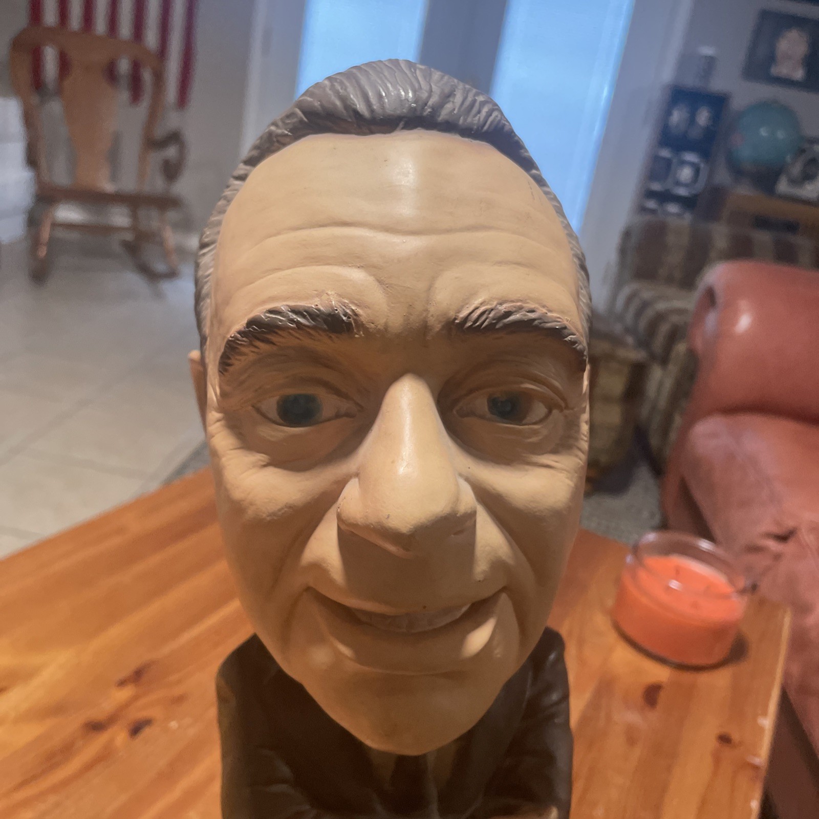 1975 ESCO Jack Benny Chalkware Statue