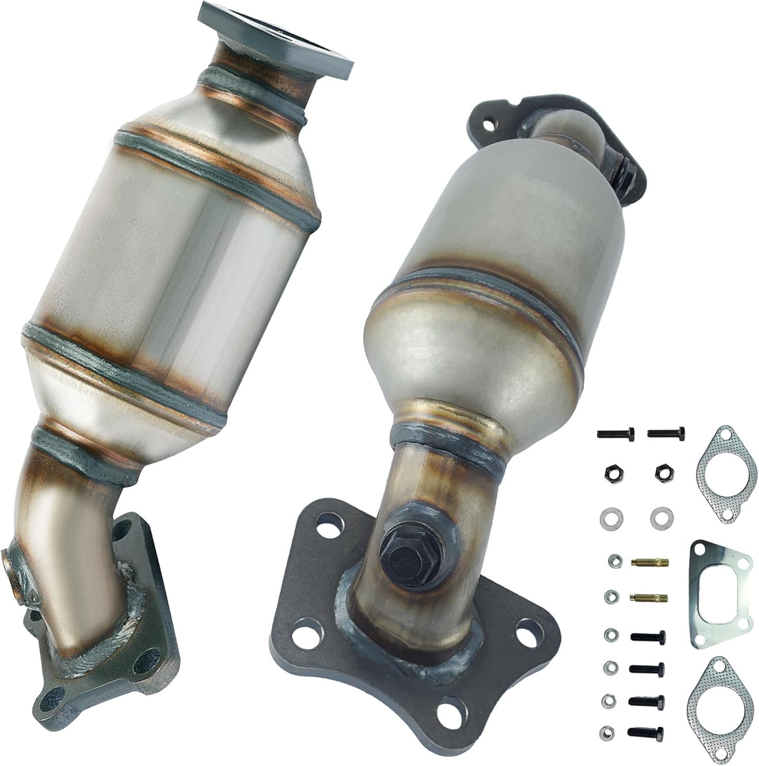 Left & Right Catalytic Converter Compatible with Front Buick Allure/Lacrosse 201