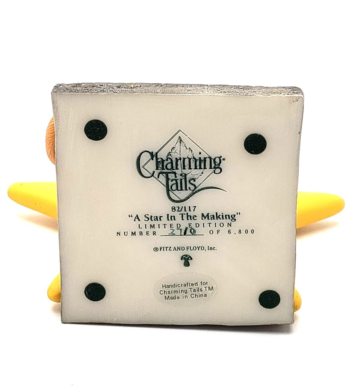 CHARMING TAILS A Star In The Making Figurine, LIMITED EDITION Boxed Fitz & Floyd