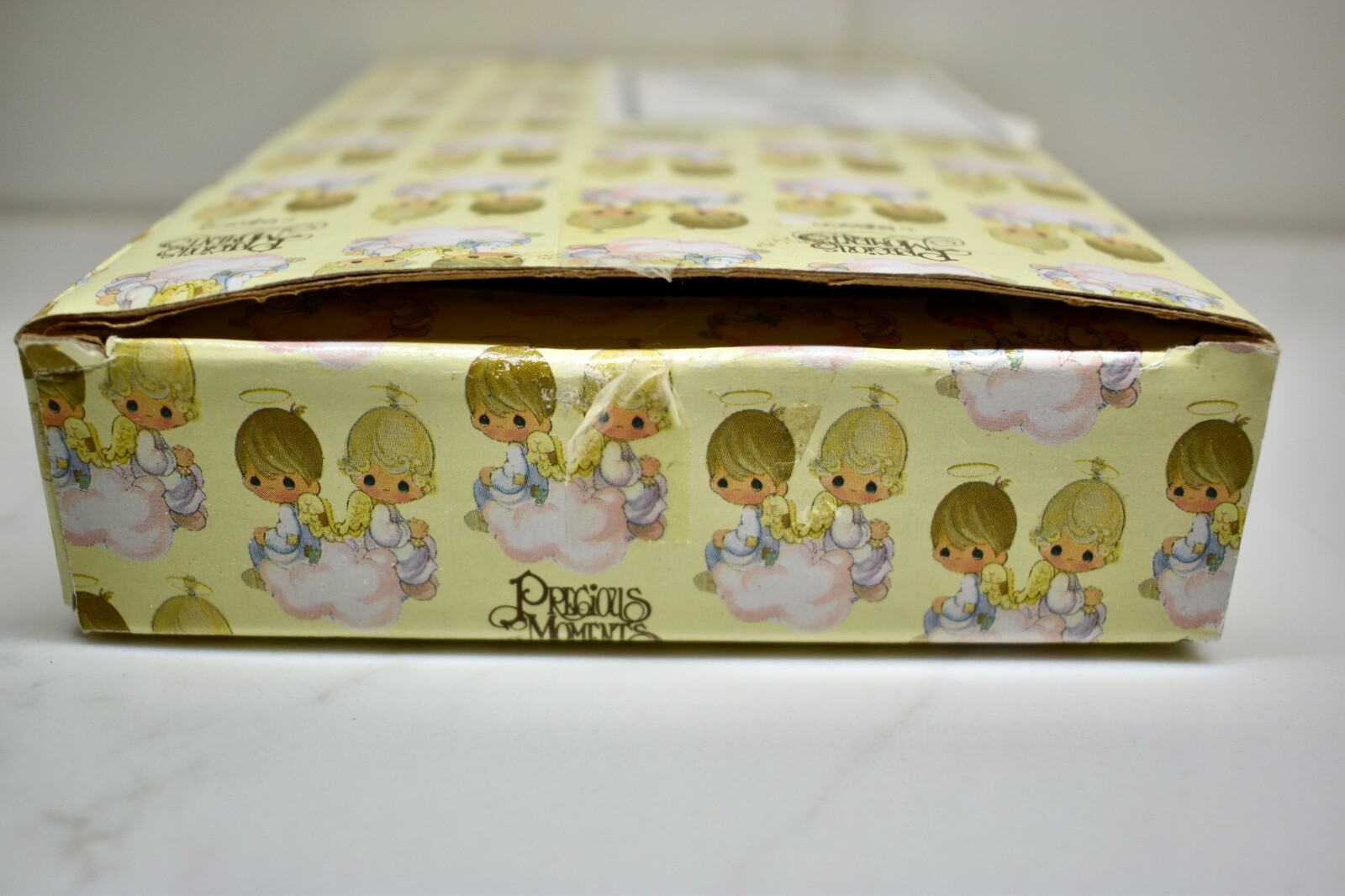 1995 BOX ONLY Precious Moments Enesco 159212 Christening Baby Wall Cross