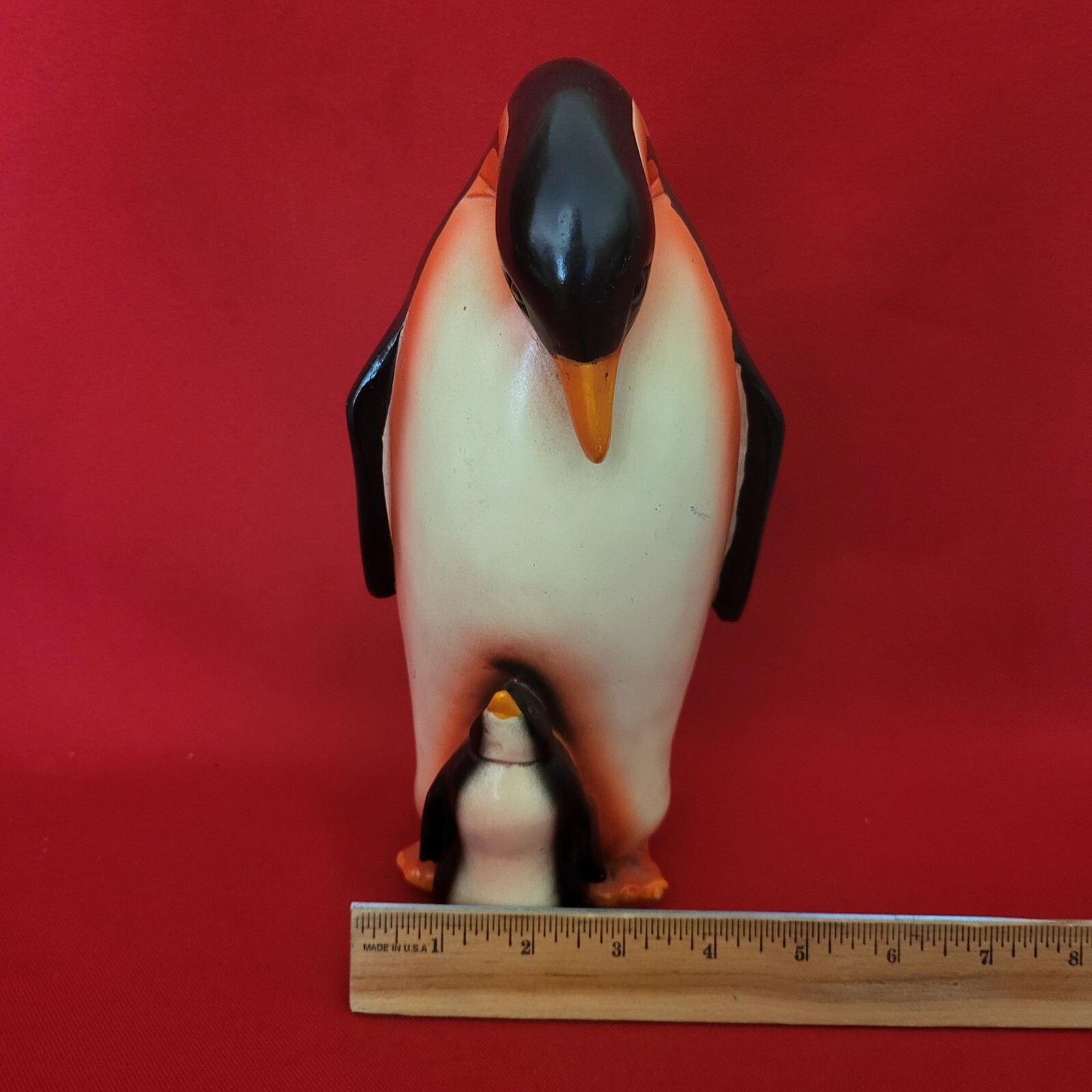 Father and Baby Penguin Figurine 10″ Tall