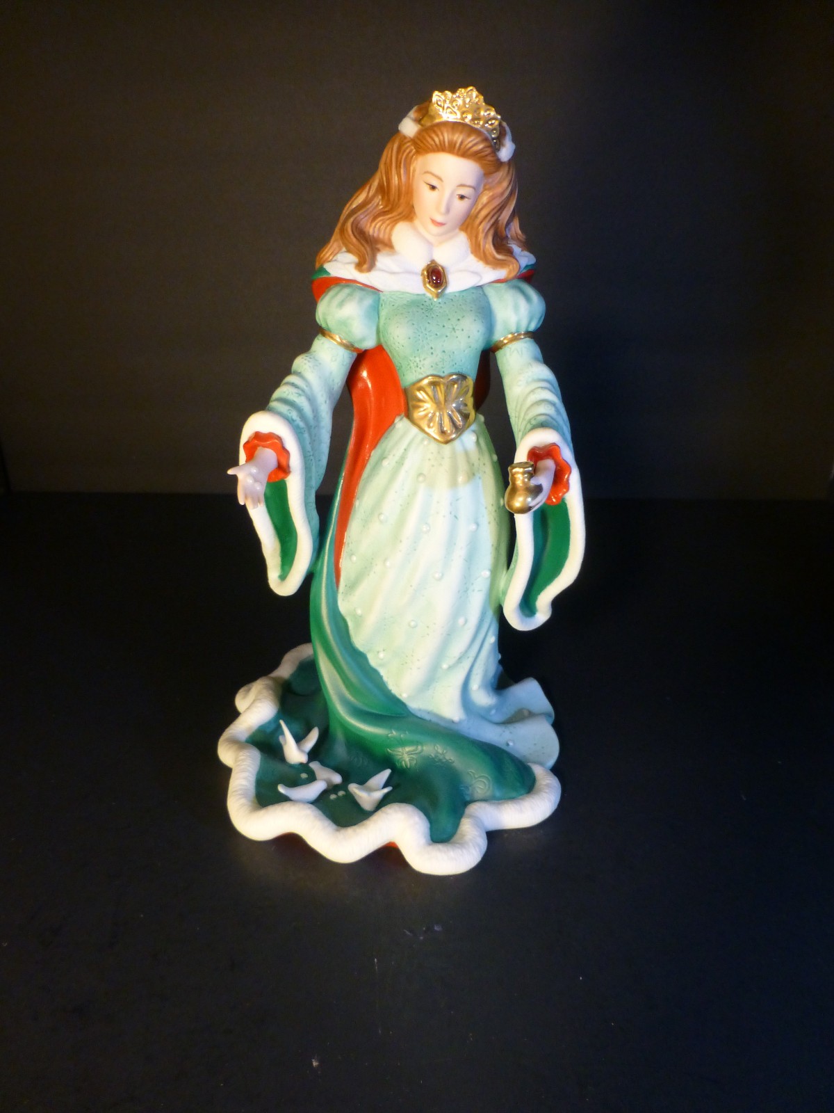 Lenox 1995 Christina The Christmas Princess porcelain figurine, limited edition